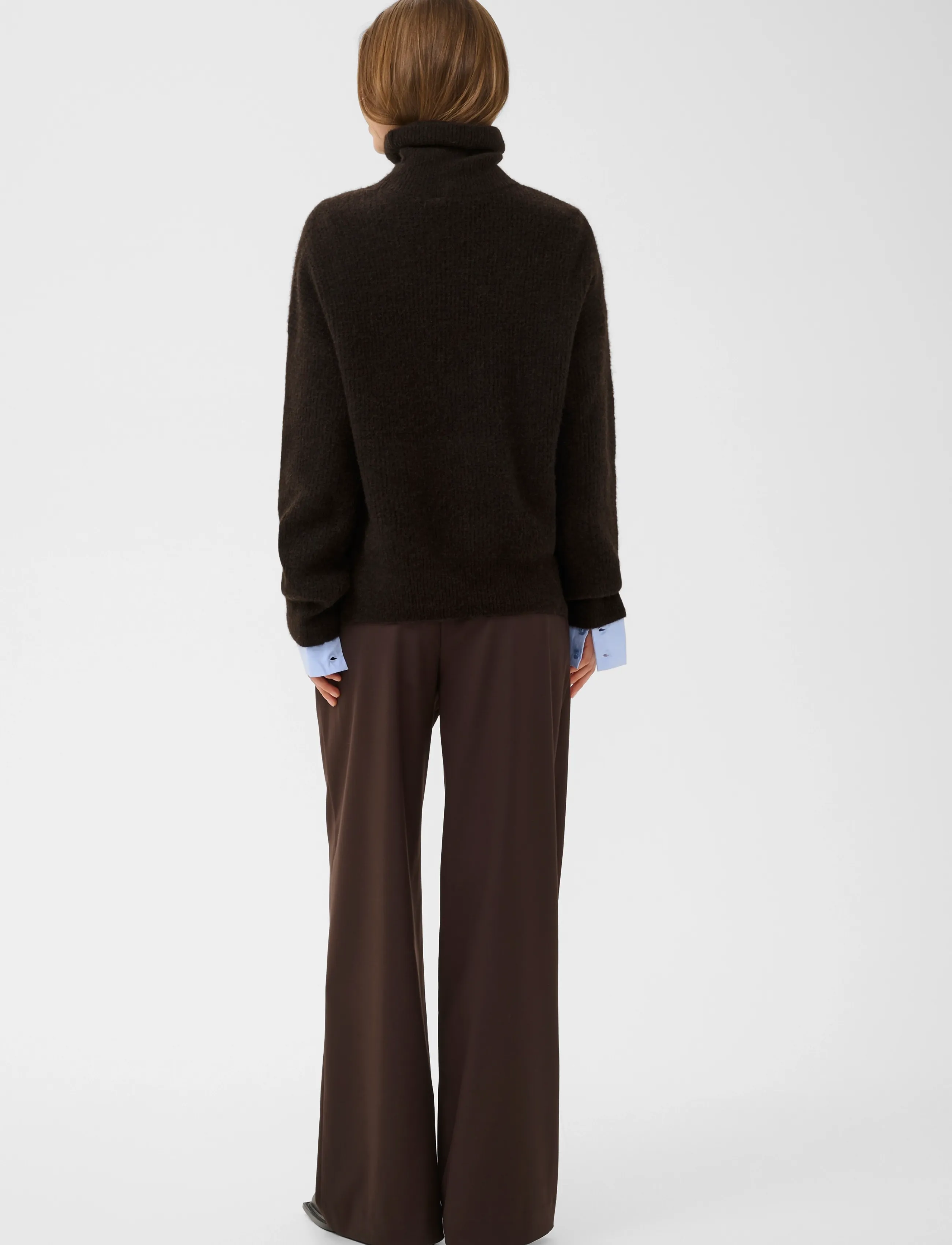 Gestuz - AlphaGZ rollneck NOOS - pologenser - ganache melange - 4