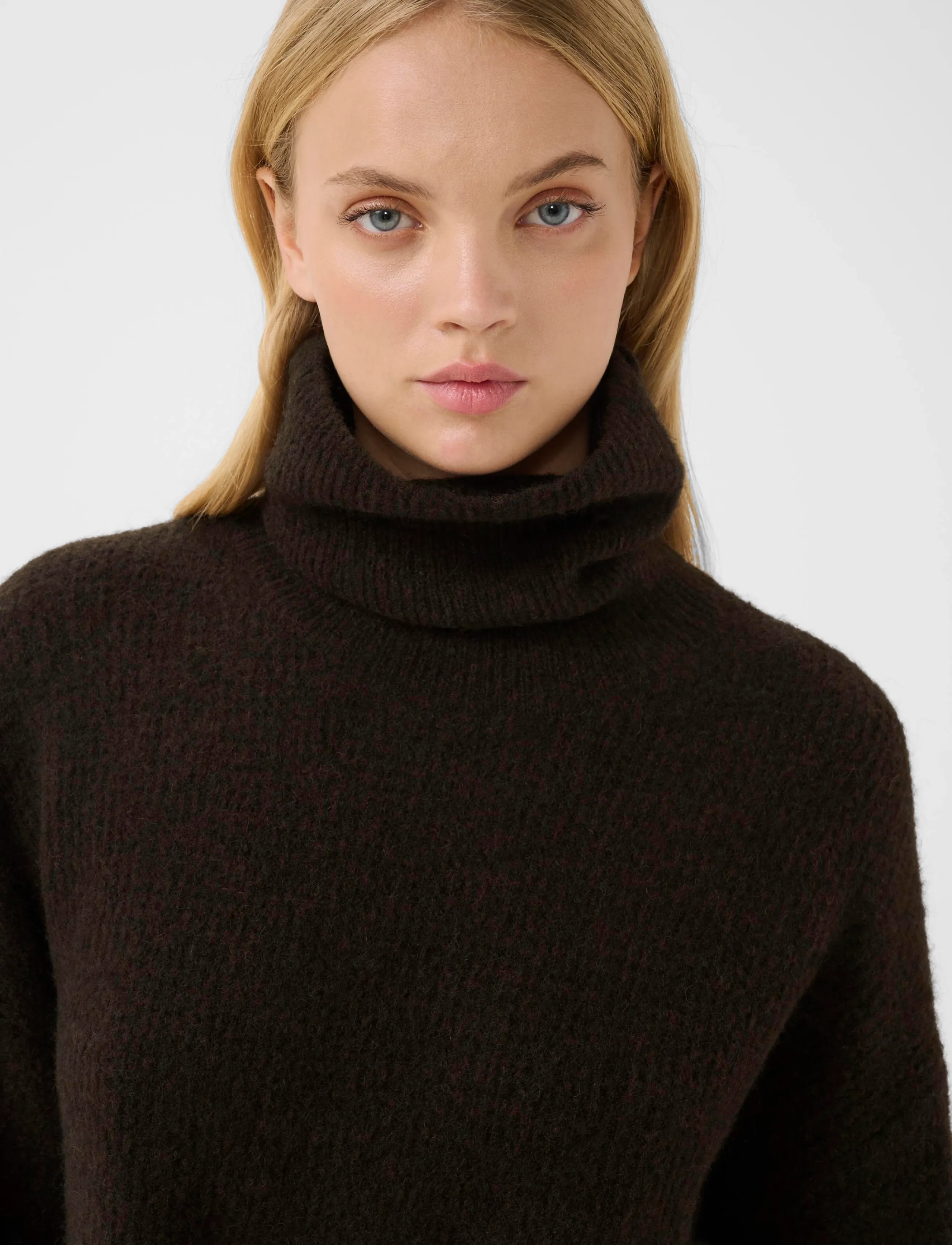 Gestuz - AlphaGZ rollneck NOOS - pologenser - ganache melange - 5