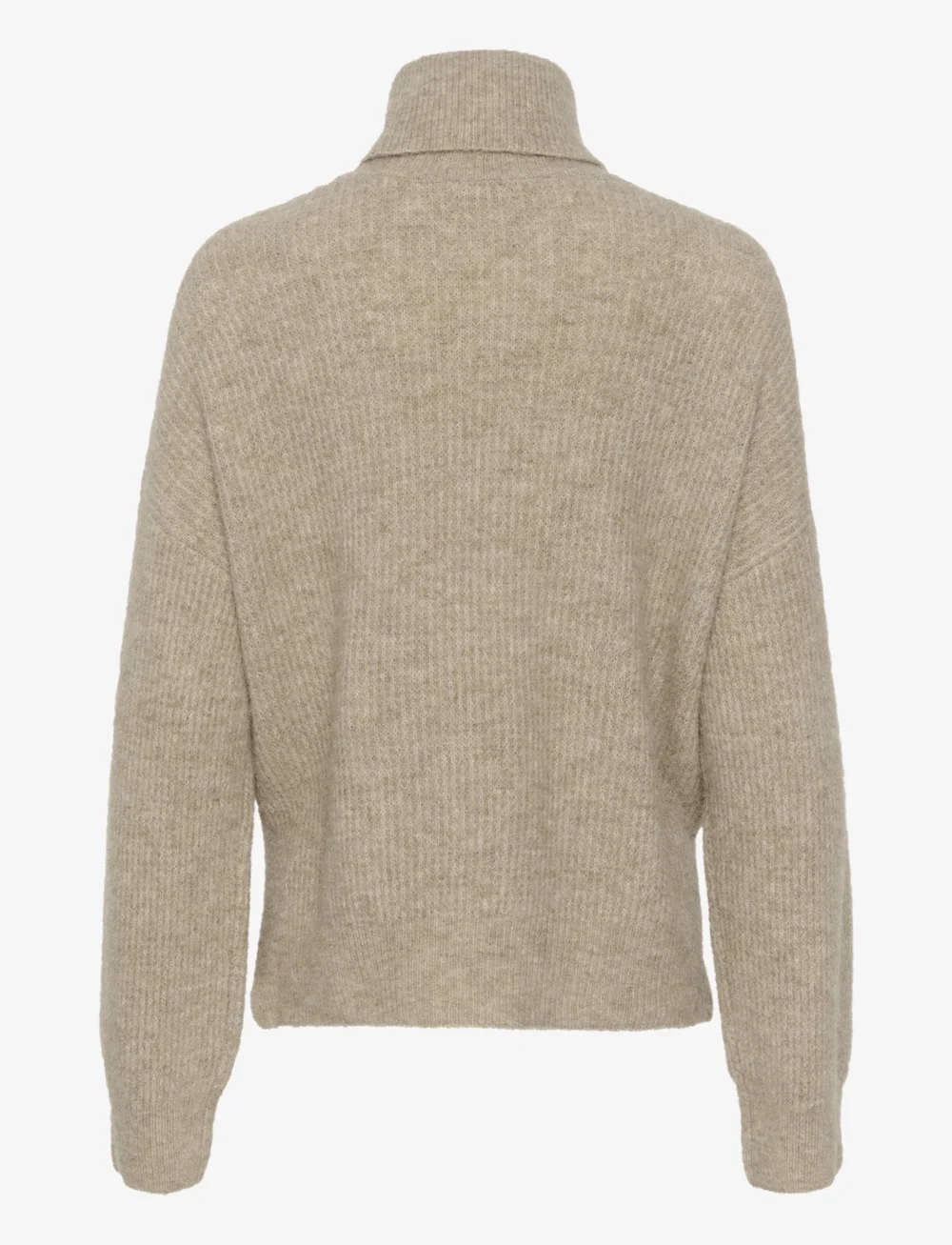 Gestuz - AlphaGZ rollneck NOOS - rullekraver - warm sand melange - 2