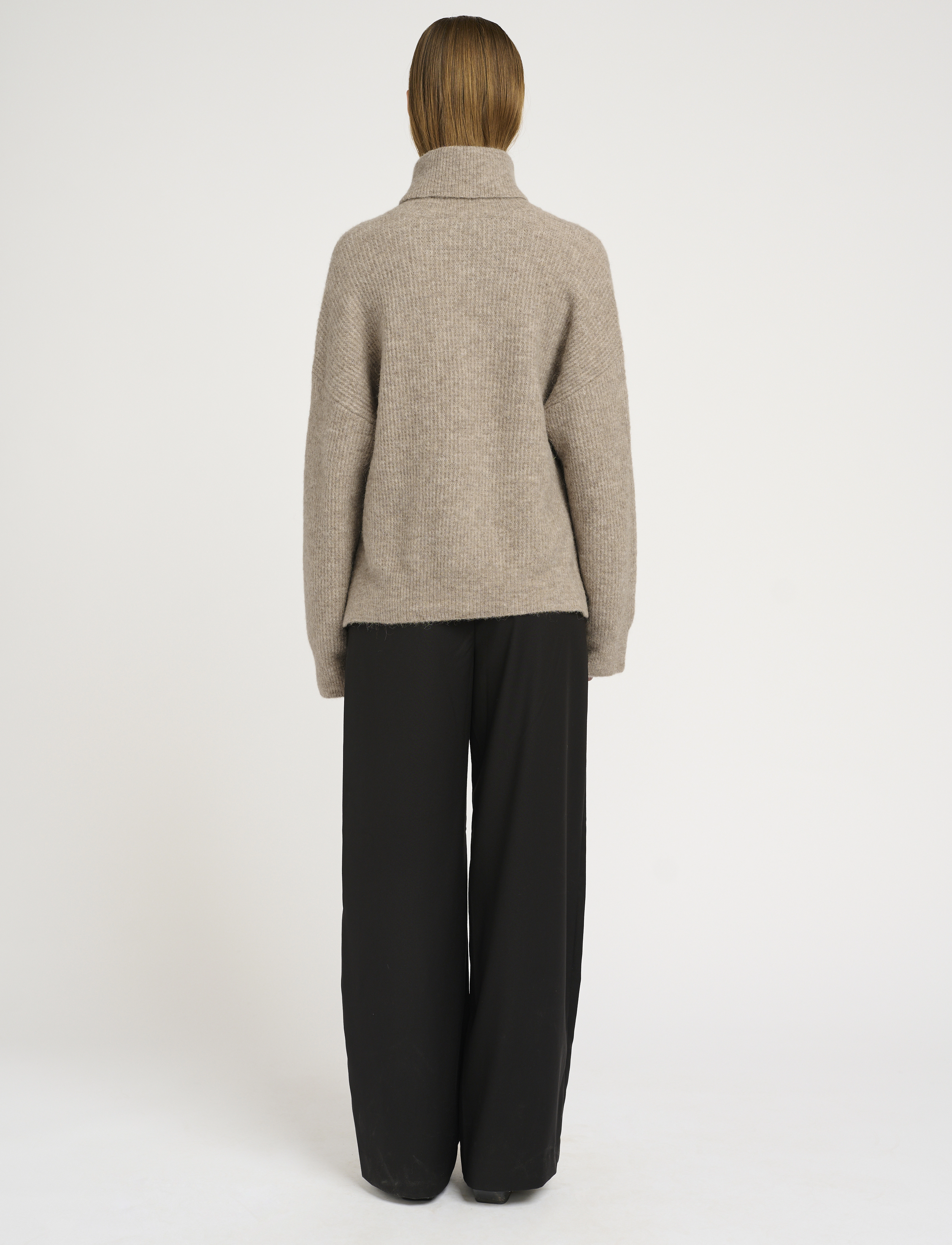 Gestuz - AlphaGZ rollneck NOOS - polotröjor - warm sand melange - 4