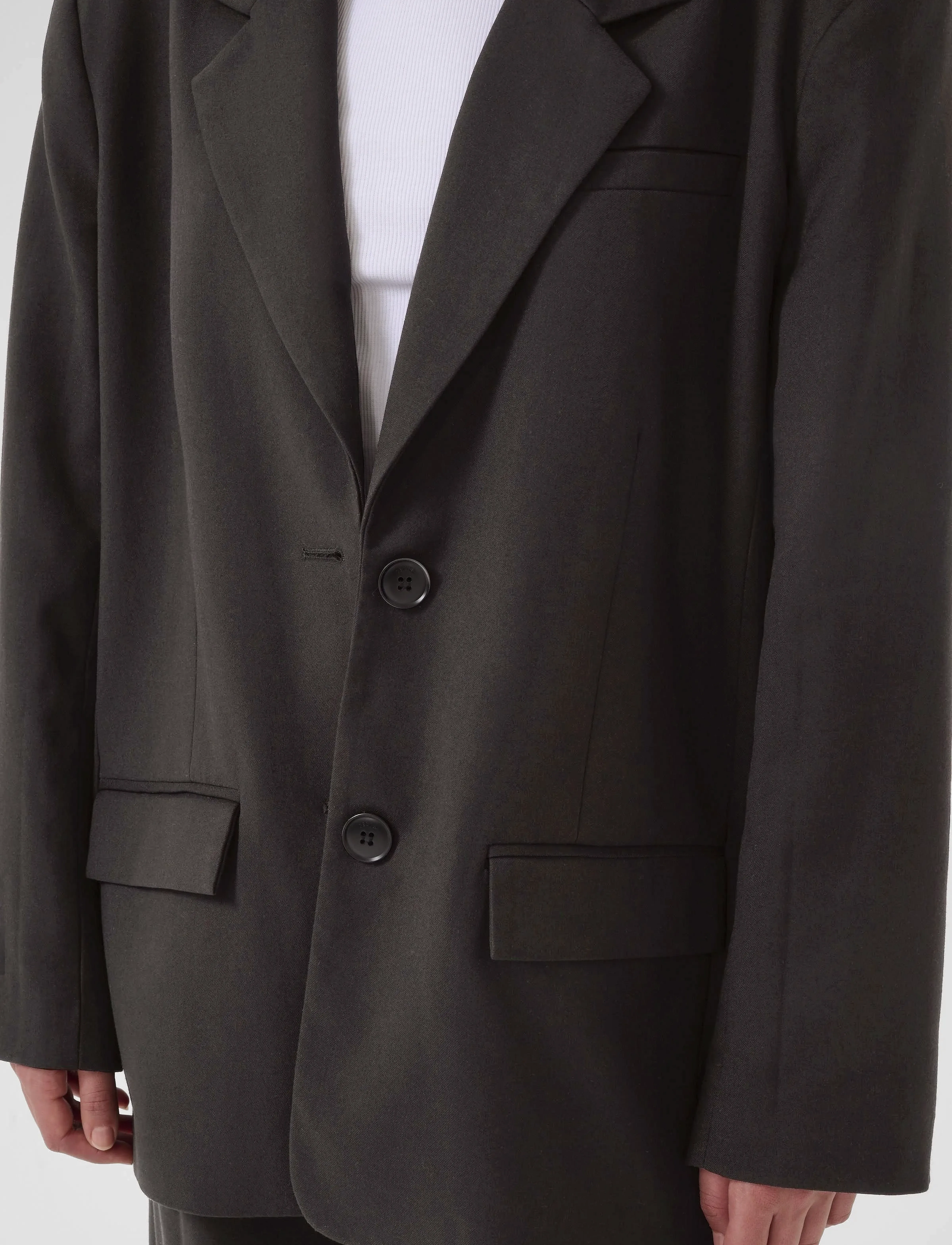 Gestuz - PaulaGZ OZ blazer NOOS - marynarki z pojedynczym zapięciem - black - 5