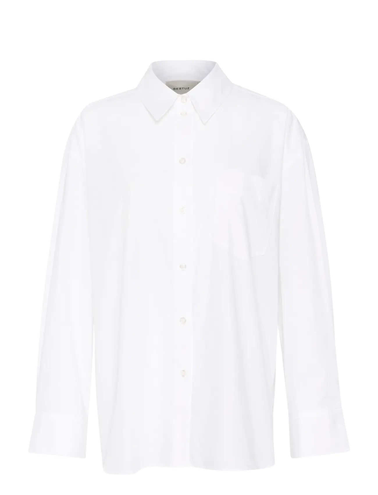 Gestuz NoelleGZ shirt NOOS - Tøj - BRIGHT WHITE / white