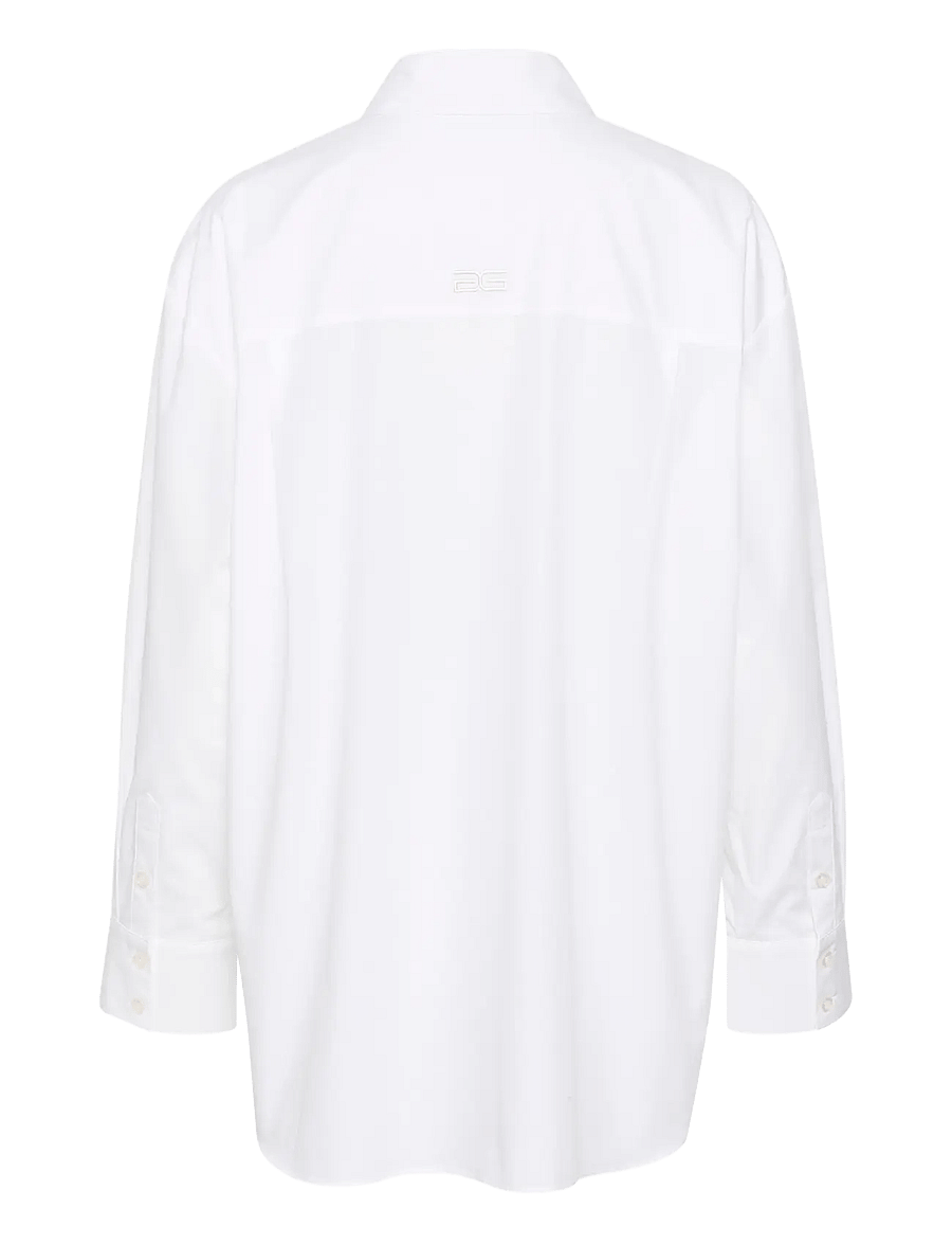 Gestuz - NoelleGZ shirt NOOS - langärmlige hemden - bright white - 2