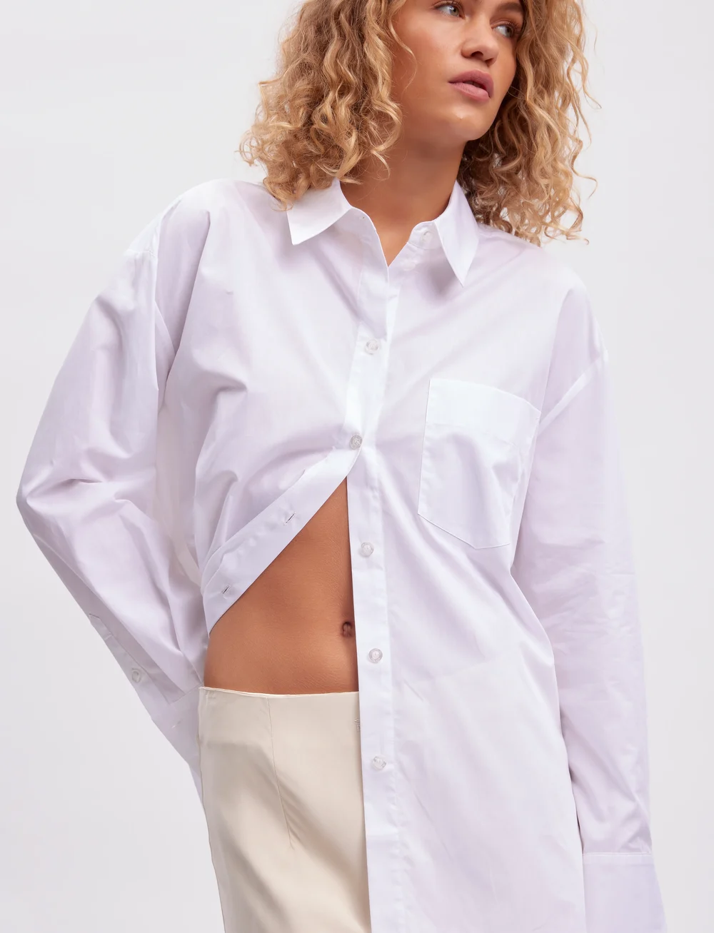 Gestuz - NoelleGZ shirt NOOS - long-sleeved shirts - bright white - 0