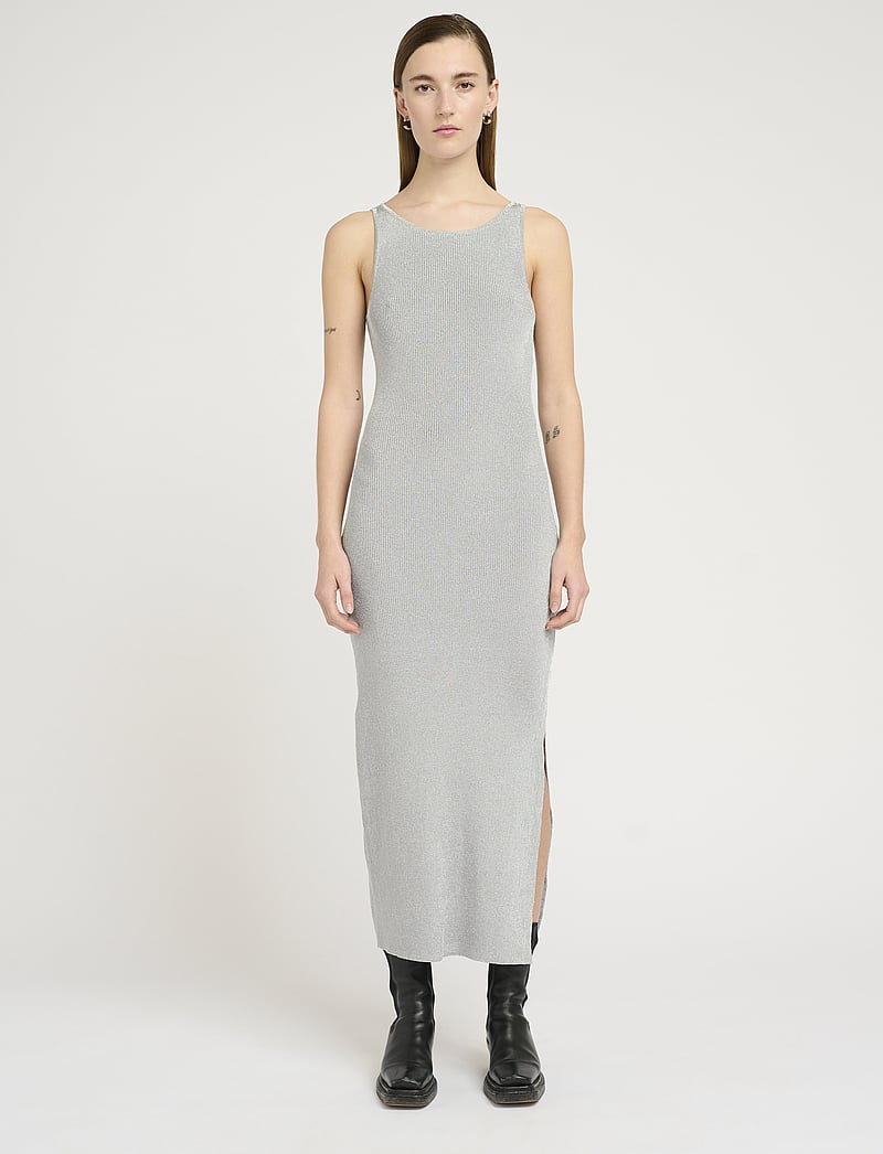 Gestuz - SilviGZ dress - fodralklänningar - silver - 0