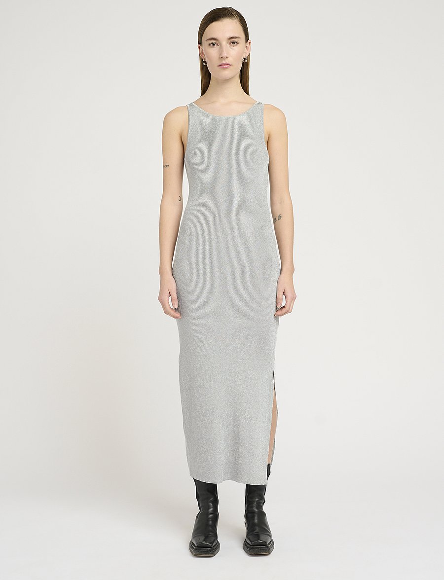 Gestuz - SilviGZ dress - fodralklänningar - silver - 0