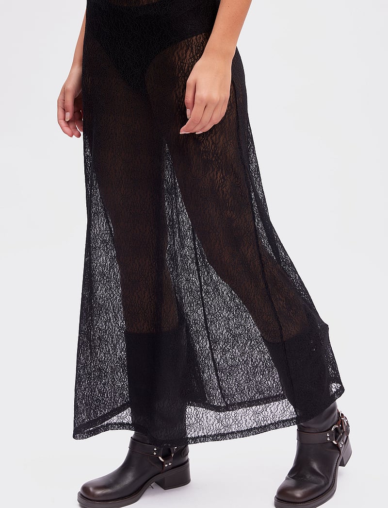 Gestuz - LailaGZ maxi dress - schlupfkleider - black - 0