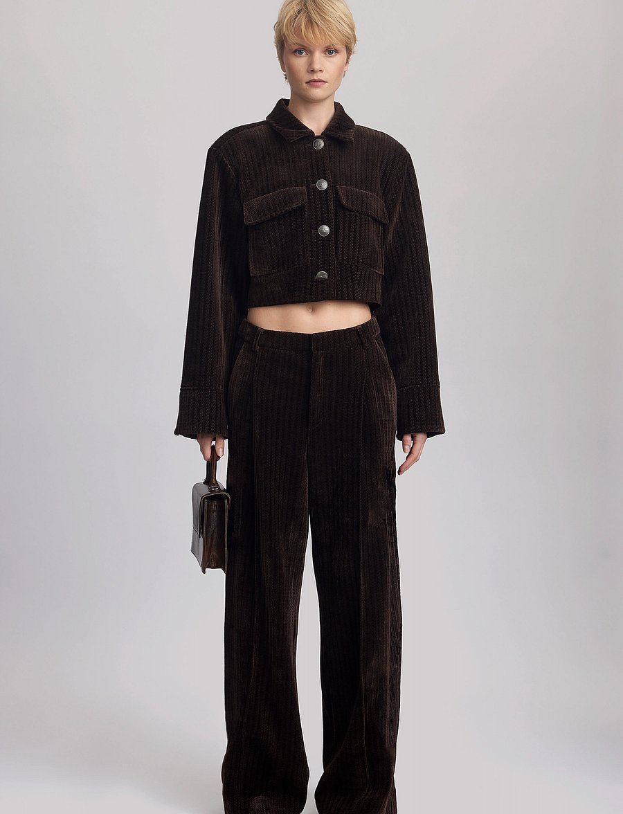 Gestuz - ElnoraGZ HW pants - cordhosen - molÉ - 3
