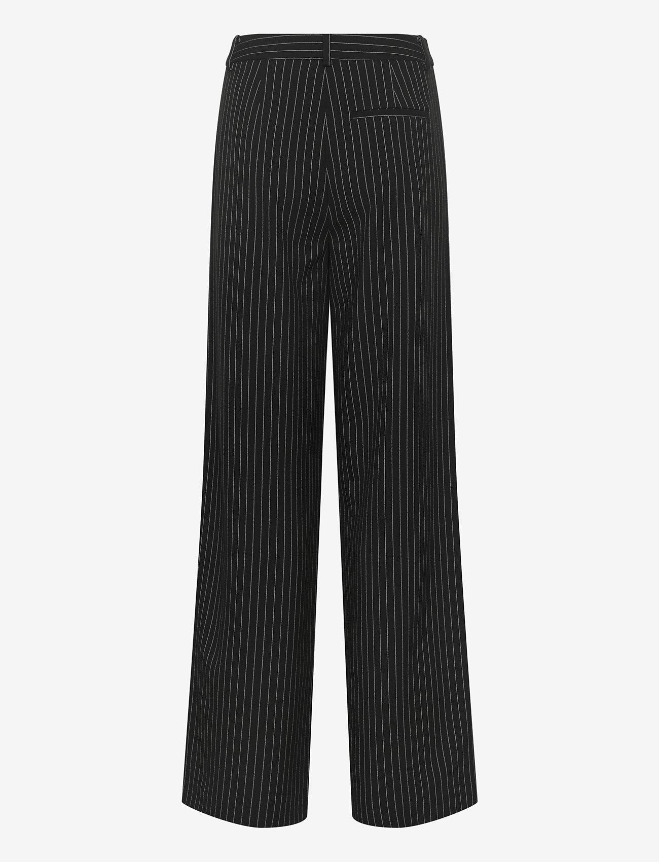Gestuz - AvanaGZ HW pants - kostymbyxor - blackpinstripe - 2