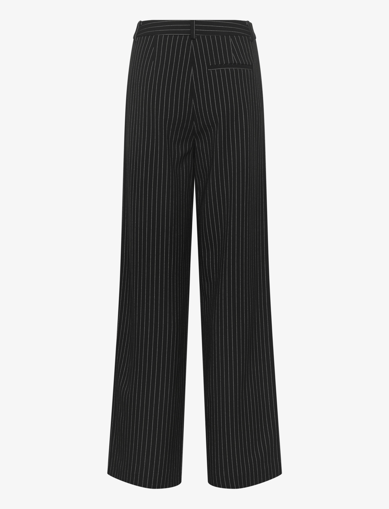 Gestuz - AvanaGZ HW pants - blackpinstripe - 2