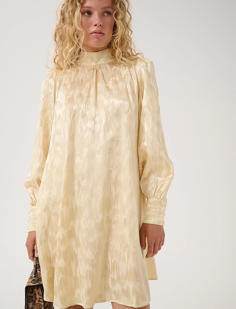 Gestuz - DalilaGZ P short dress - pidulikud kleidid - gz butter yellow - 0