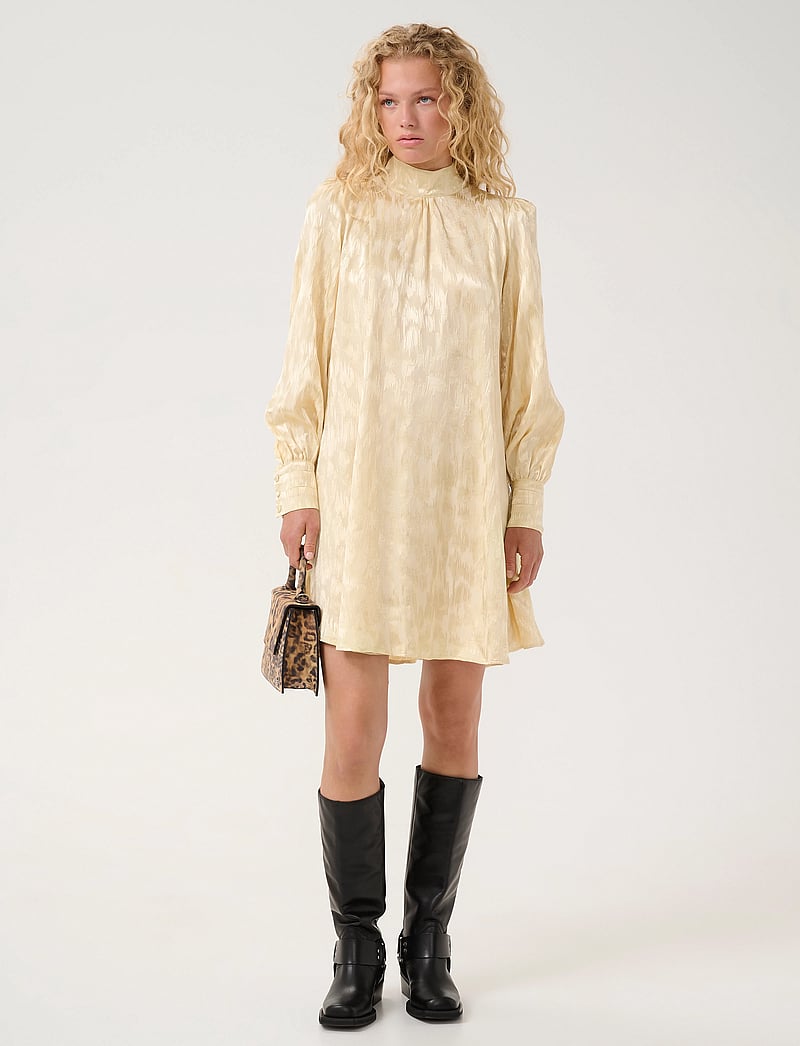 Gestuz - DalilaGZ P short dress - pidulikud kleidid - gz butter yellow - 3