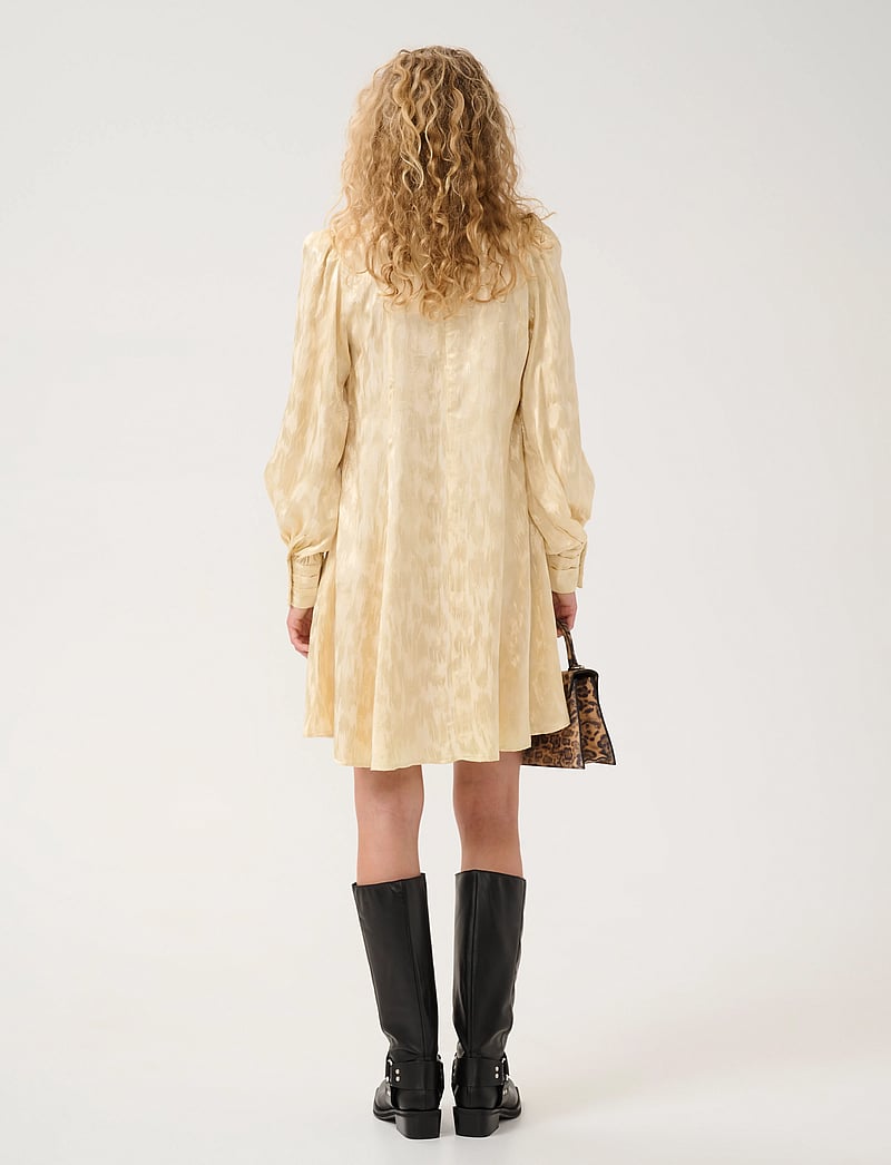 Gestuz - DalilaGZ P short dress - pidulikud kleidid - gz butter yellow - 4