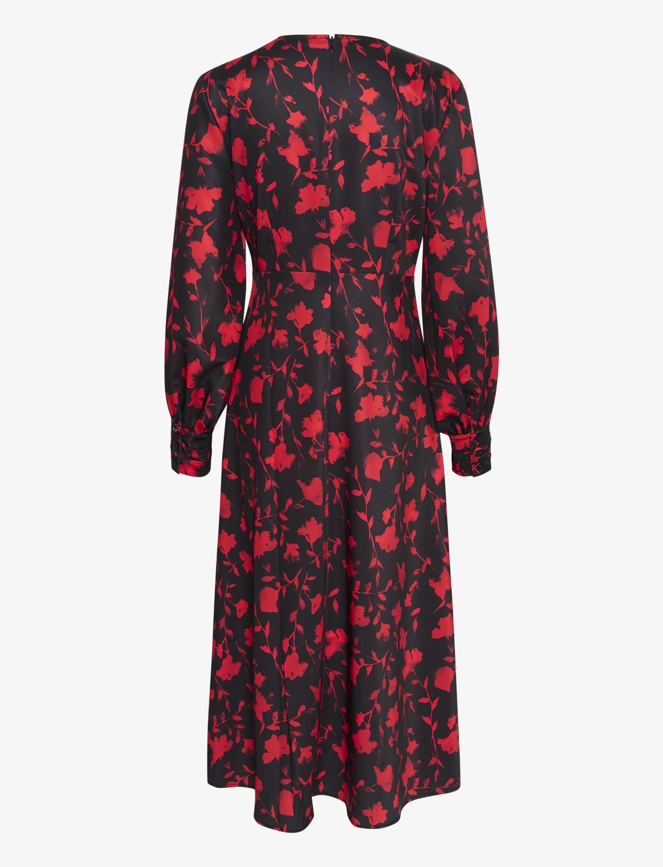 Gestuz - DilaraGZ P dress - midi kjoler - red shadow flower - 2