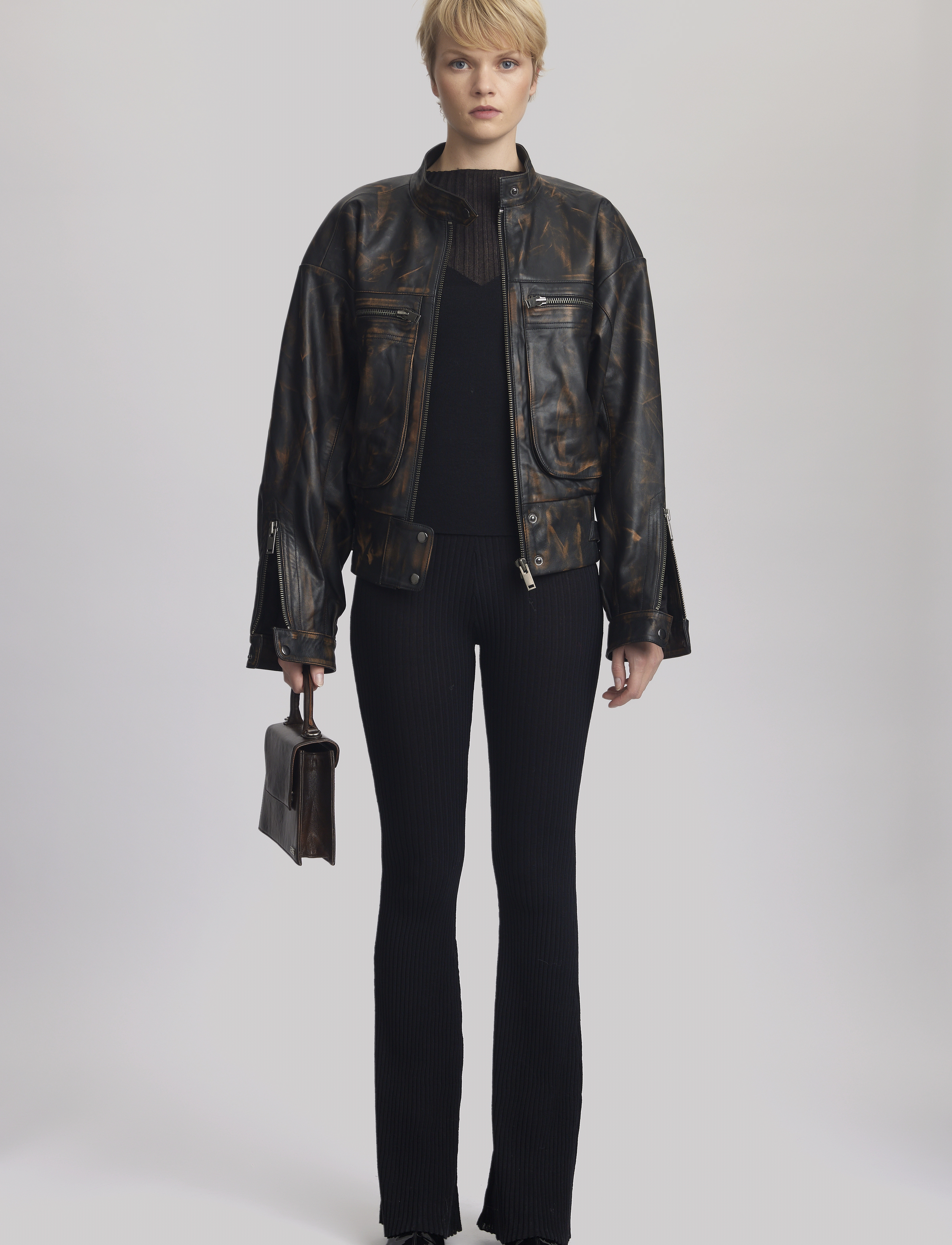 Gestuz - SameaGZ flared pant - kvinnor - black - 4