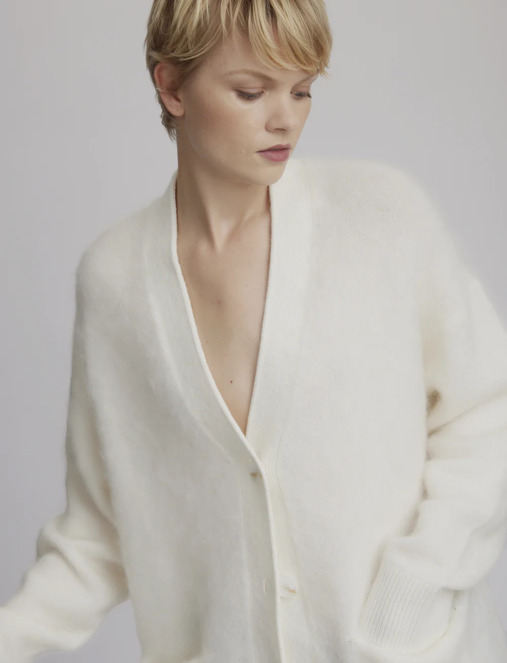 Gestuz - MaicaGZ cardigan - cardigans - egret - 0