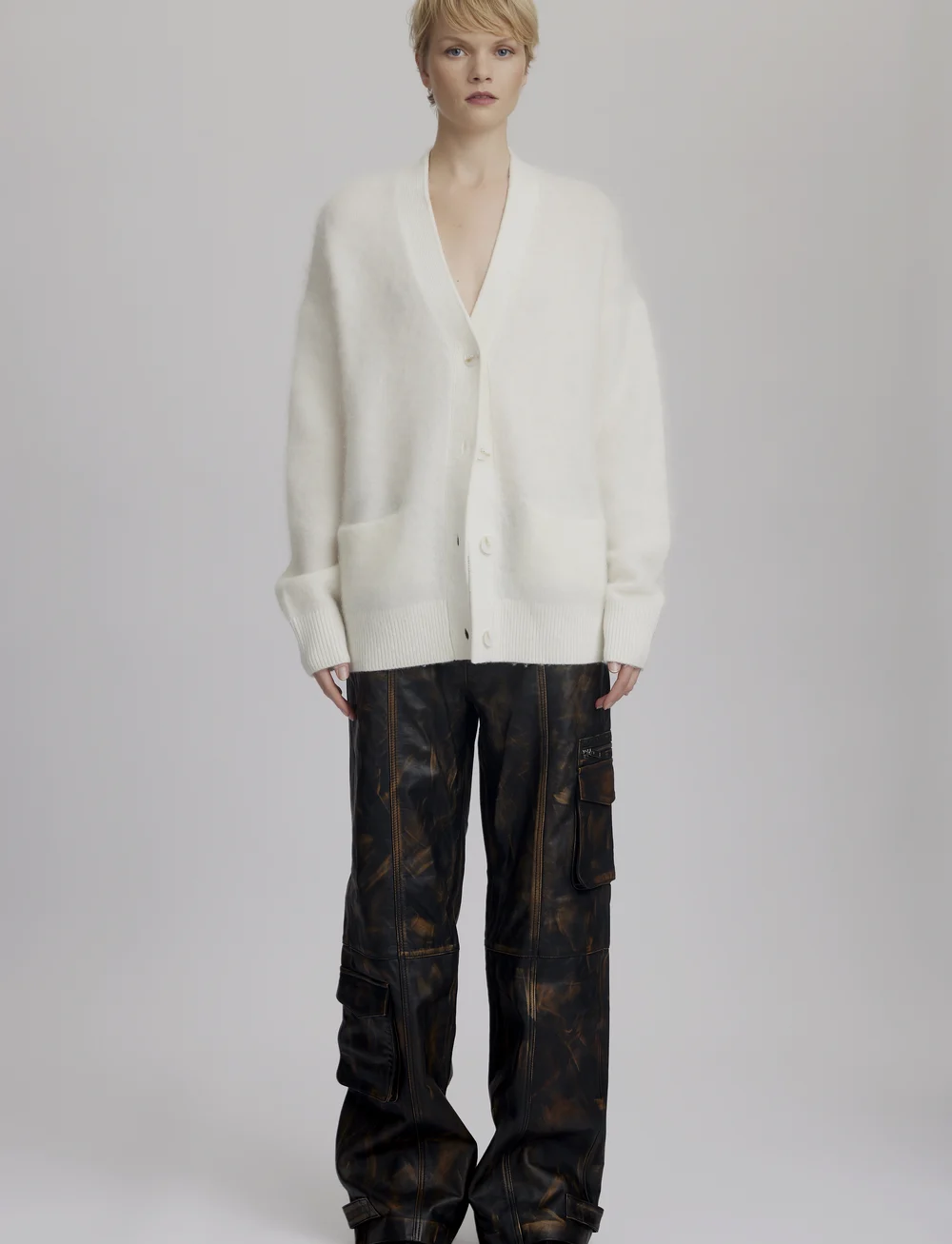 Gestuz - MaicaGZ cardigan - cardigans - egret - 3