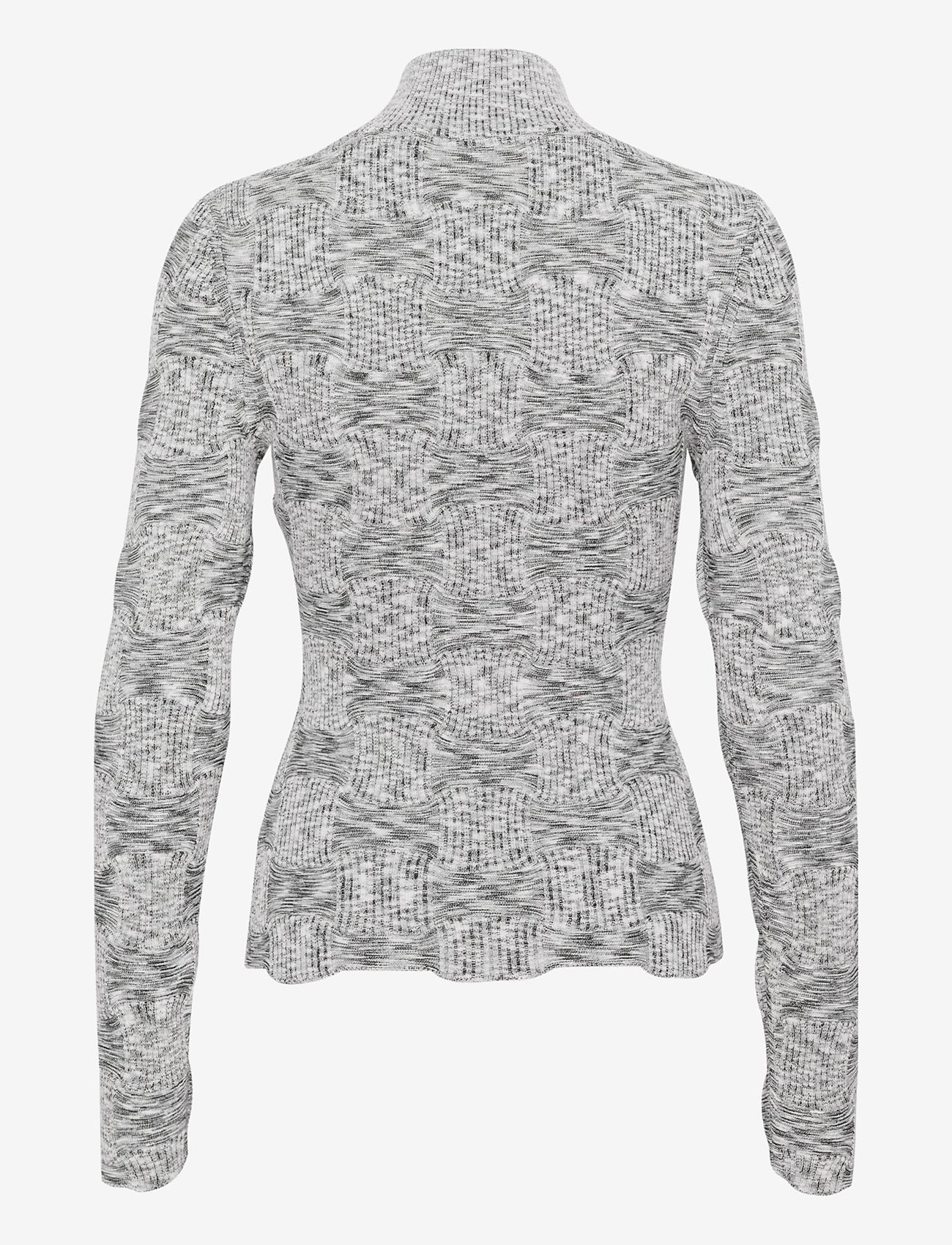 Gestuz - BariaGZ ls pullover - black/white spaced - 1