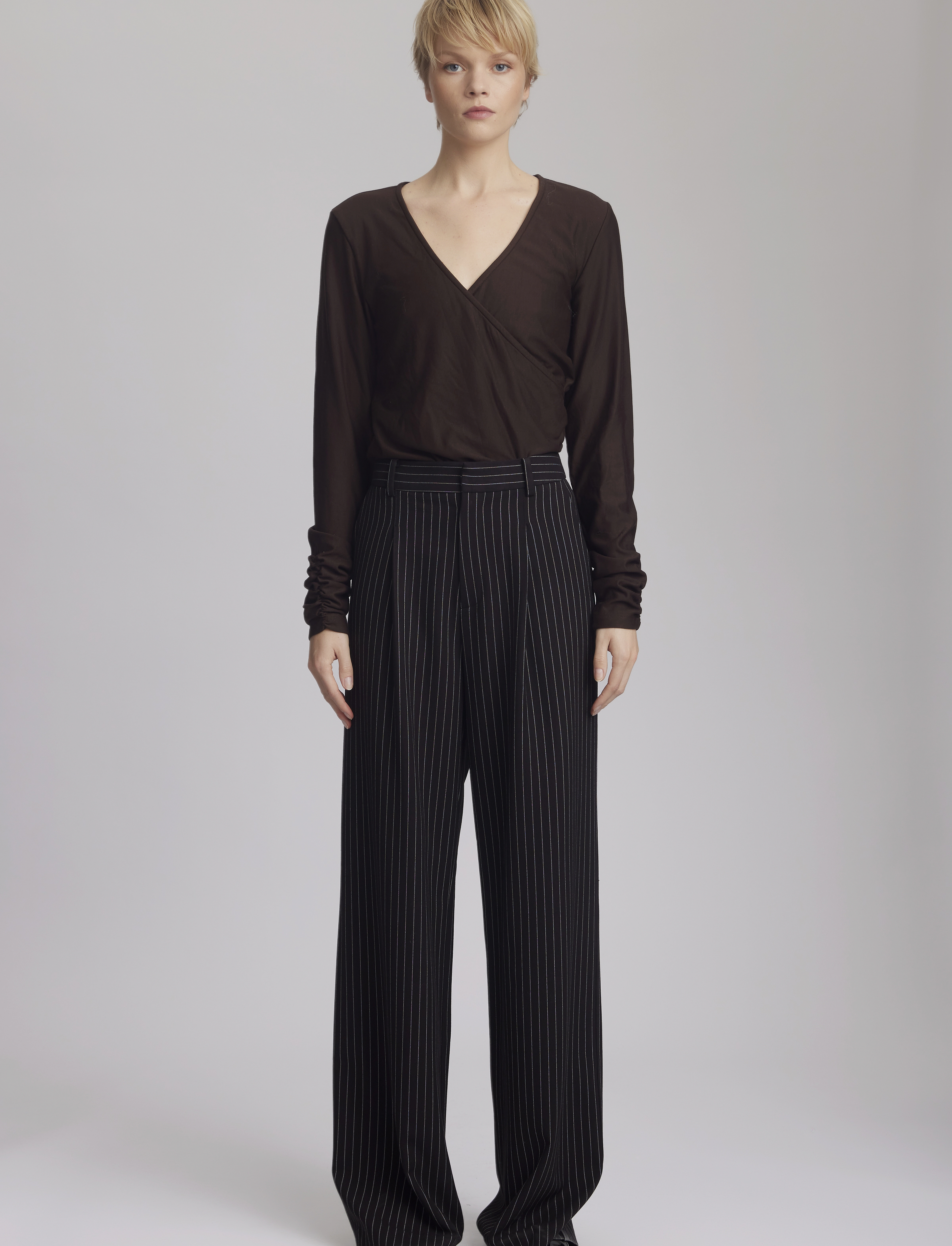 Gestuz - RifaGZ wrap top - langærmede bluser - molÉ - 3
