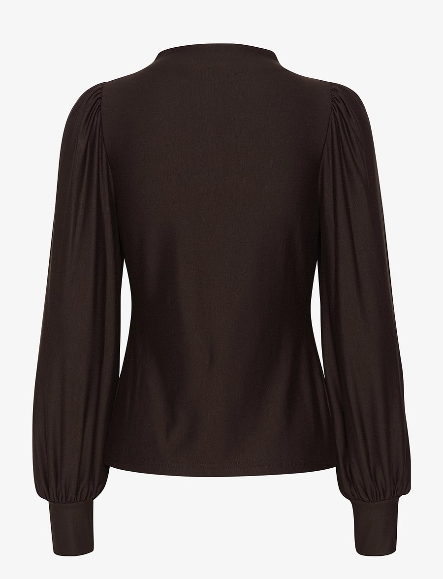 Gestuz - RifaGZ puff top - langärmelige blusen - molÉ - 2