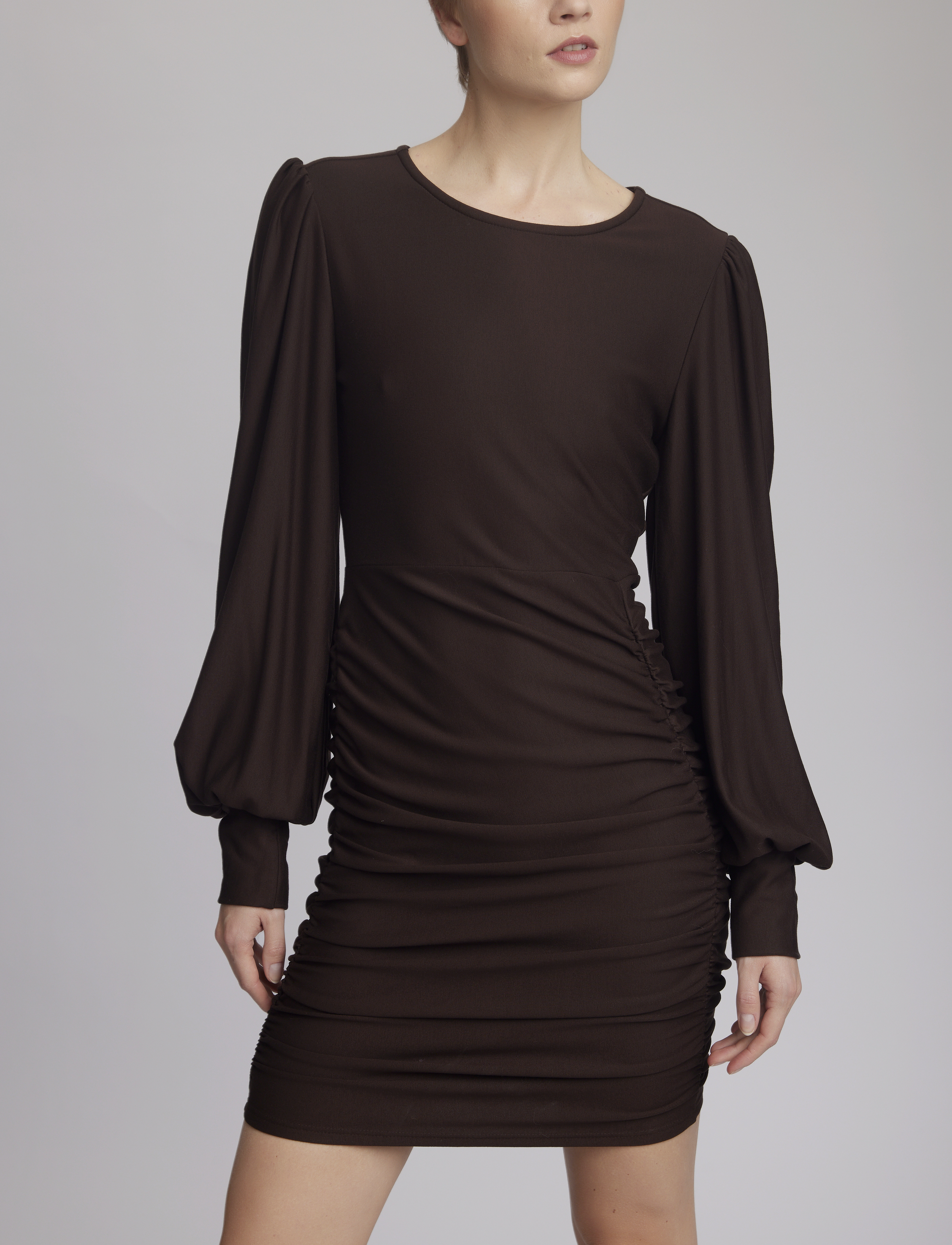 Gestuz RifaGZ dress - Cocktailkjoler - MOLÉ / brown