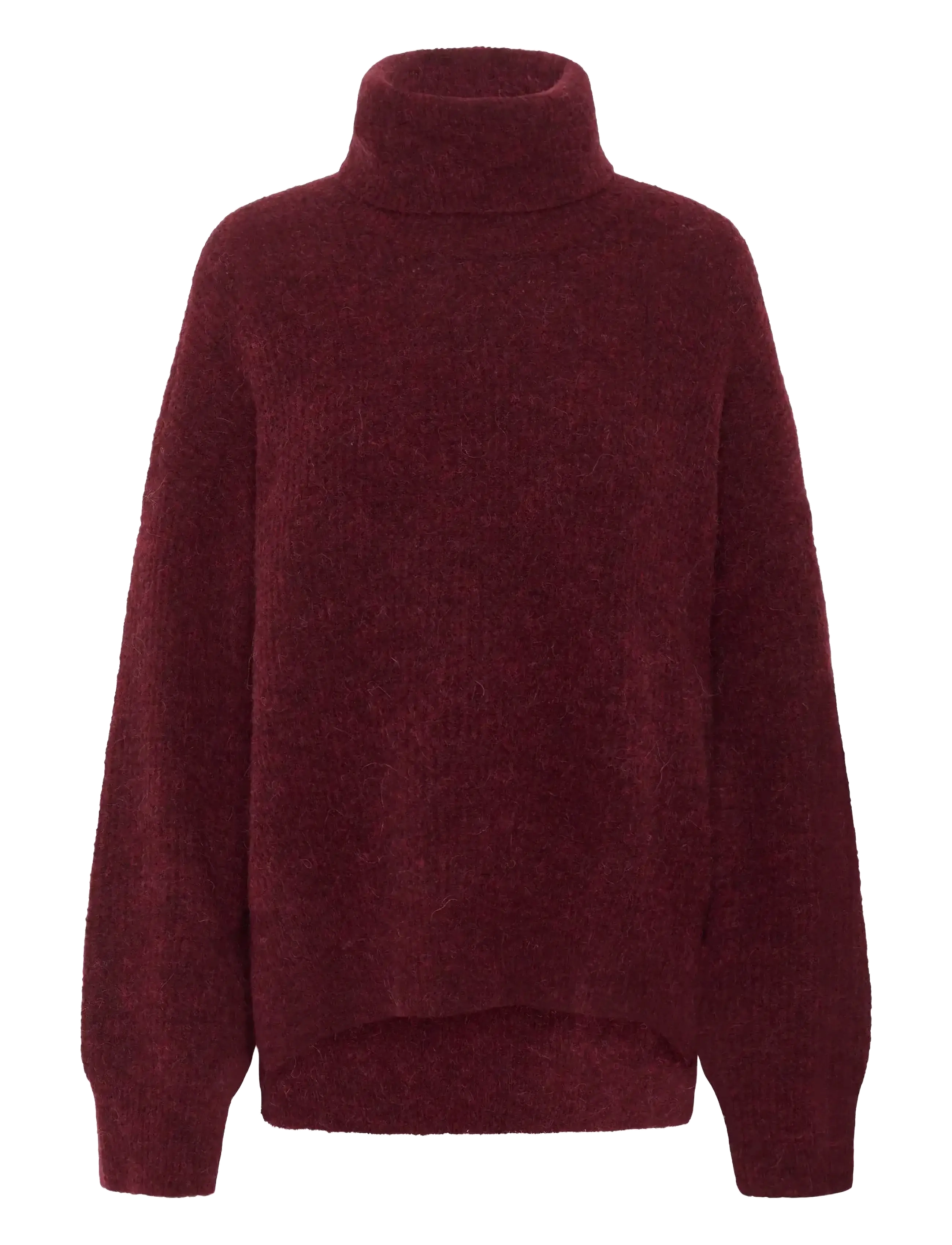 GESTUZ Alphagz Rollneck Burgundy - S - Damen
