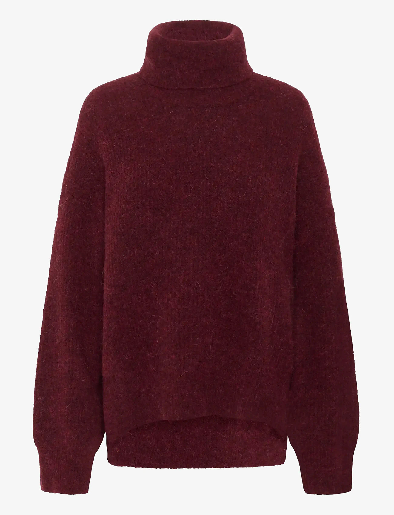 Gestuz - AlphaGZ rollneck - herbstliche kleidung - blood red mÉlange - 0