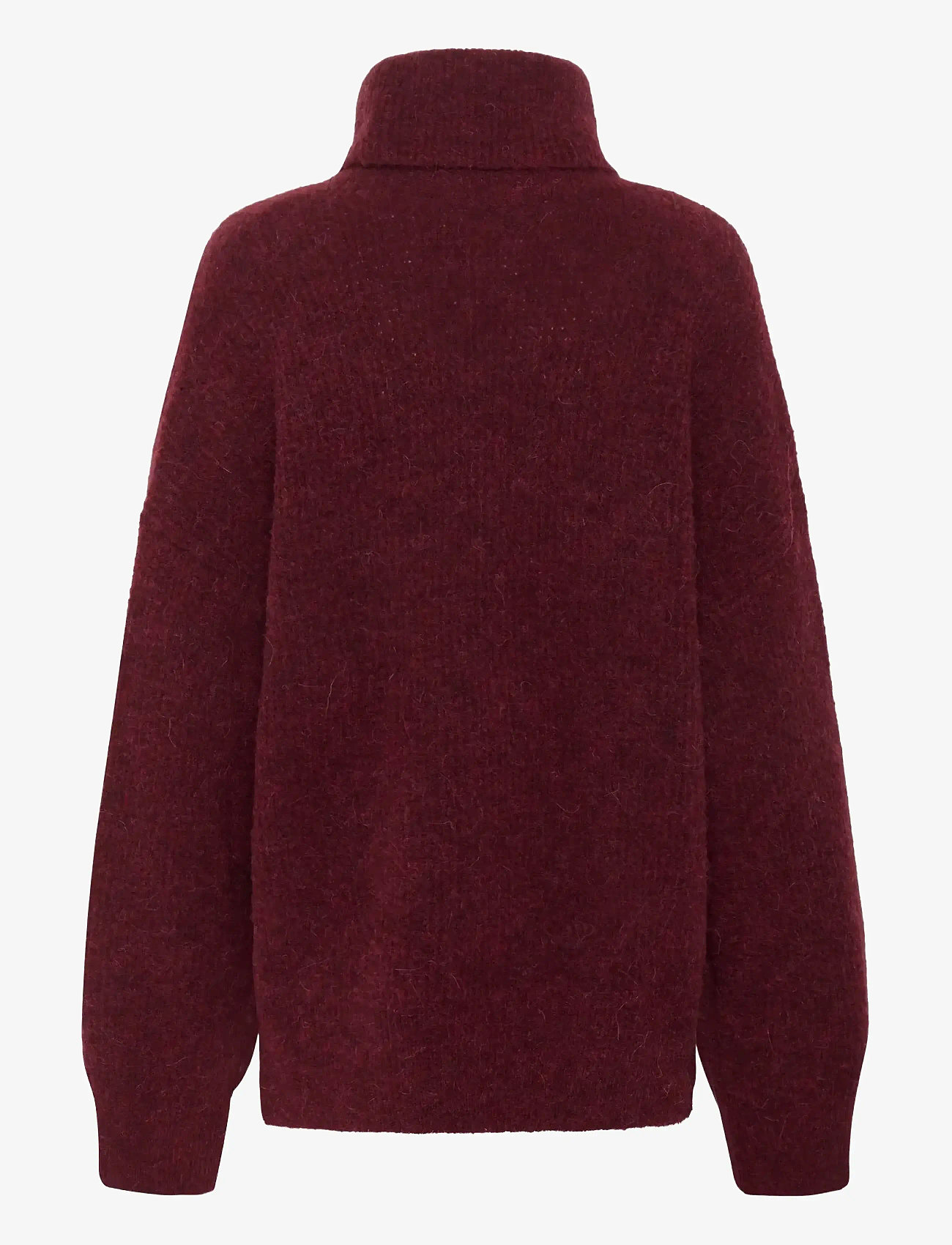 Gestuz - AlphaGZ rollneck - herbstliche kleidung - blood red mÉlange - 1