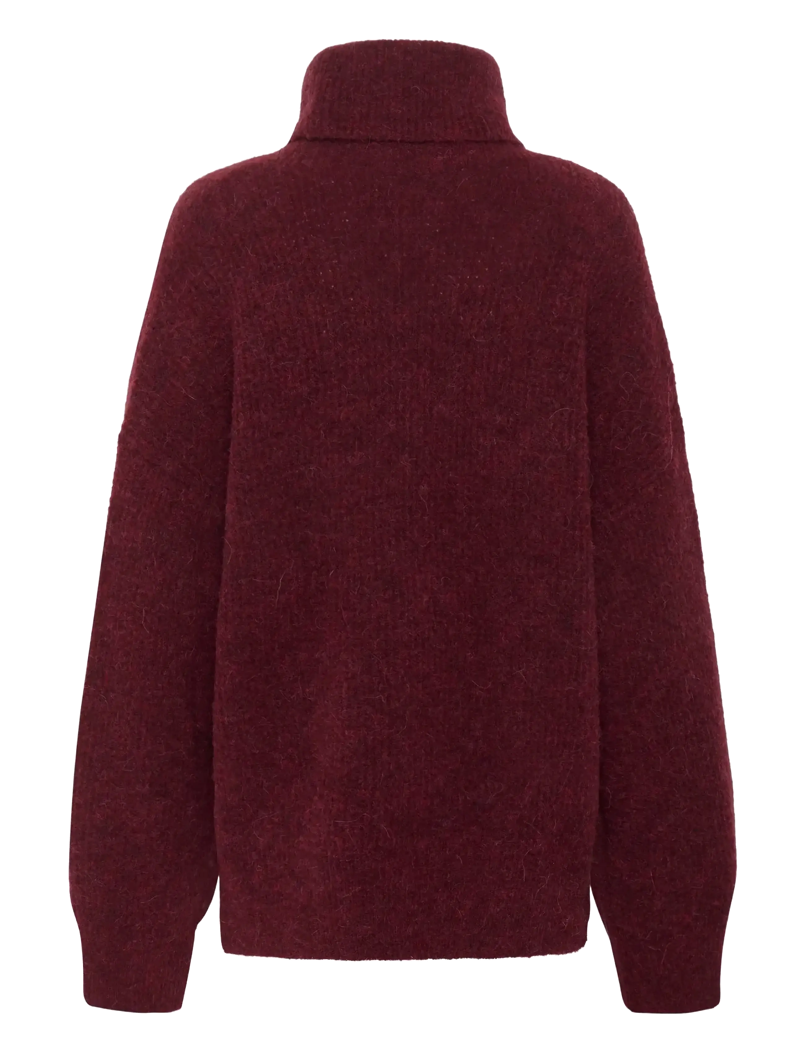 Gestuz - AlphaGZ rollneck - poolopaidat - blood red mÉlange - 2