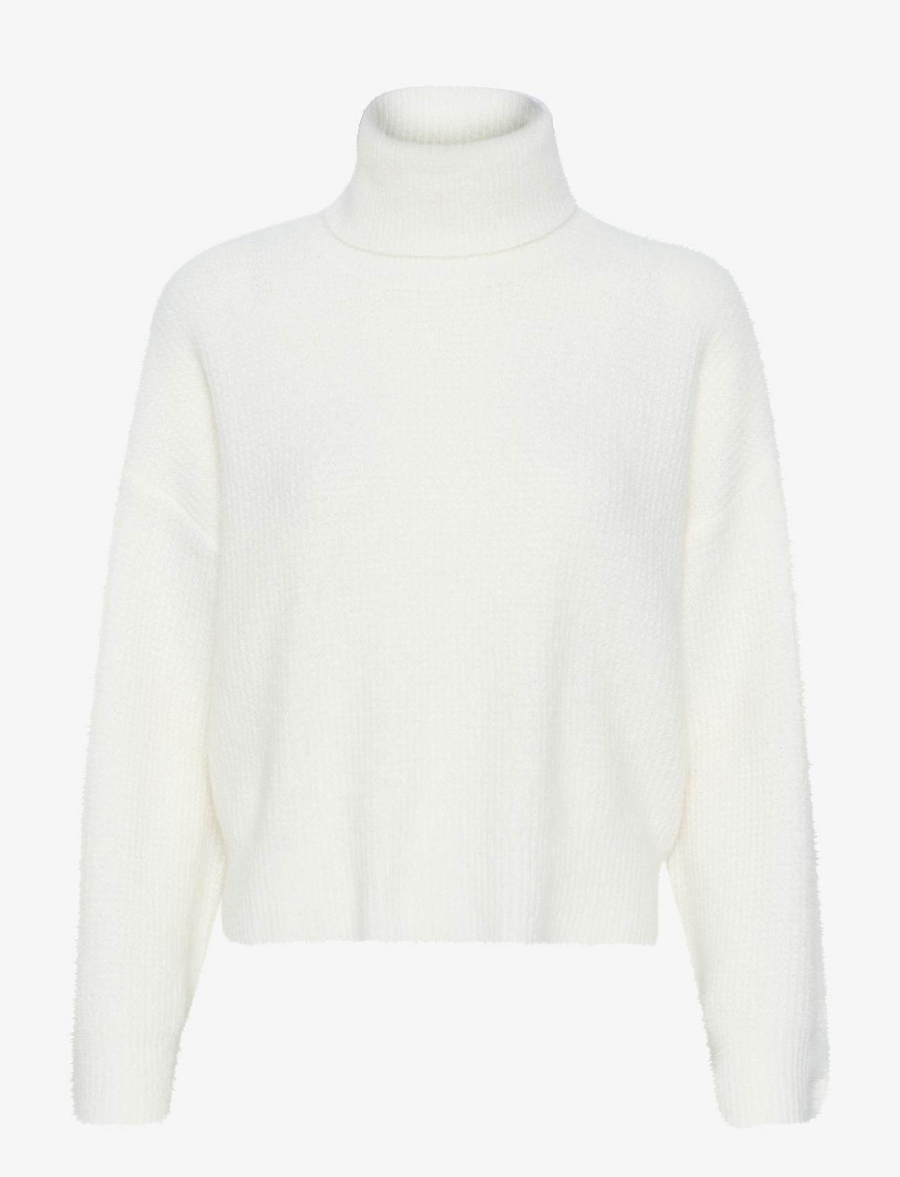 Gestuz - AlphaGZ rollneck - efterårstøj - egret - 0