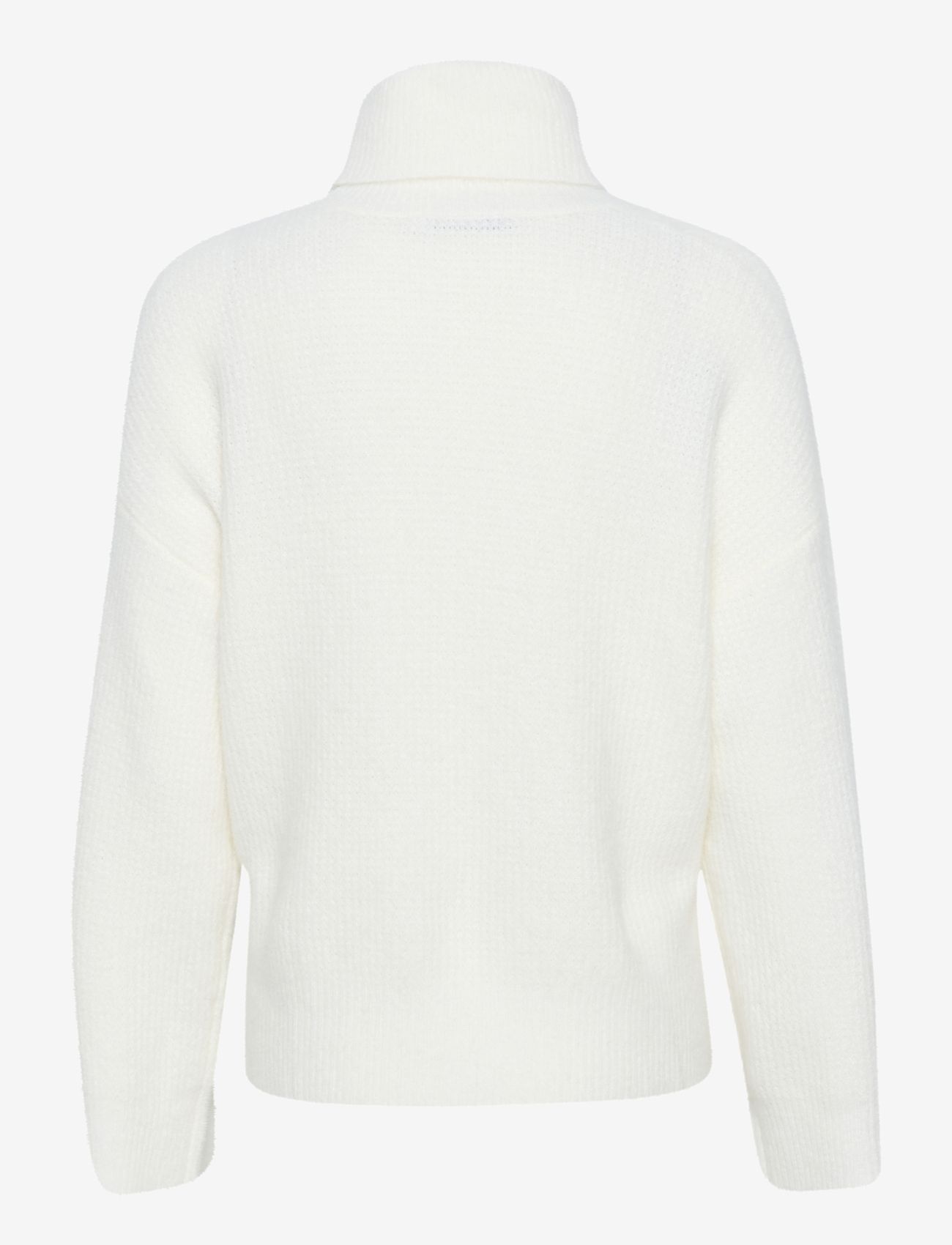 Gestuz - AlphaGZ rollneck - efterårstøj - egret - 1