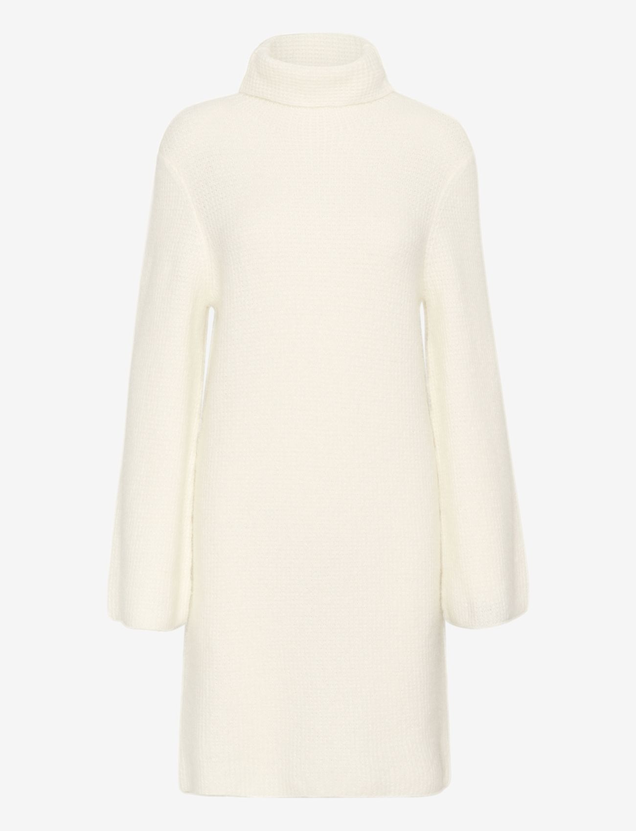 Gestuz - AlphaGZ rollneck dress - strikkjoler - egret - 1