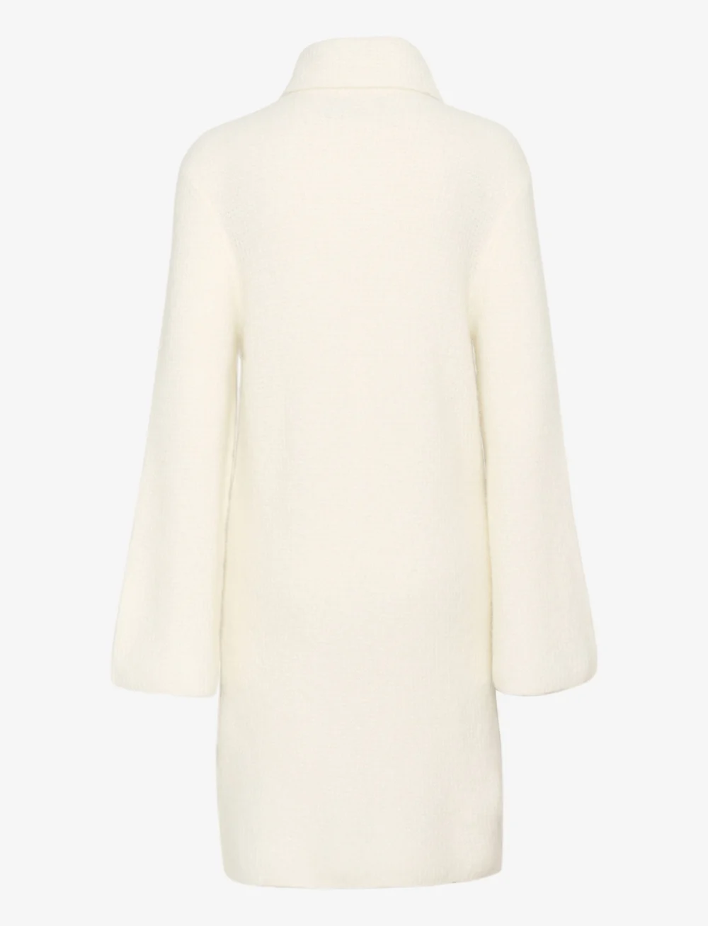 Gestuz - AlphaGZ rollneck dress - knitted dresses - egret - 2