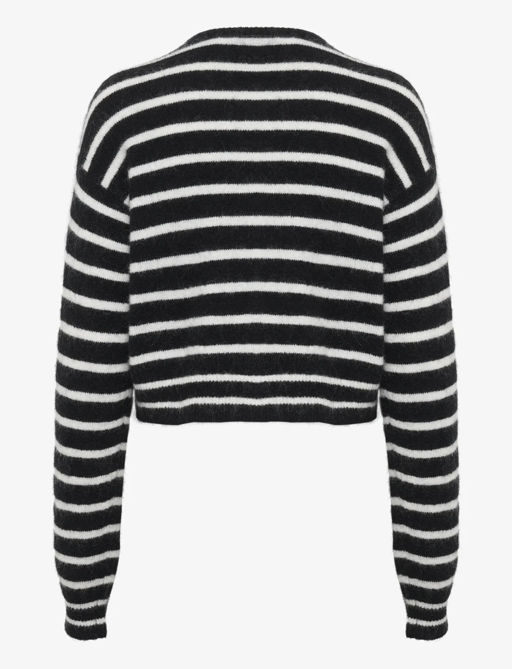 Gestuz - DebbieGZ short cardigan - cardigans - black/white striped - 2