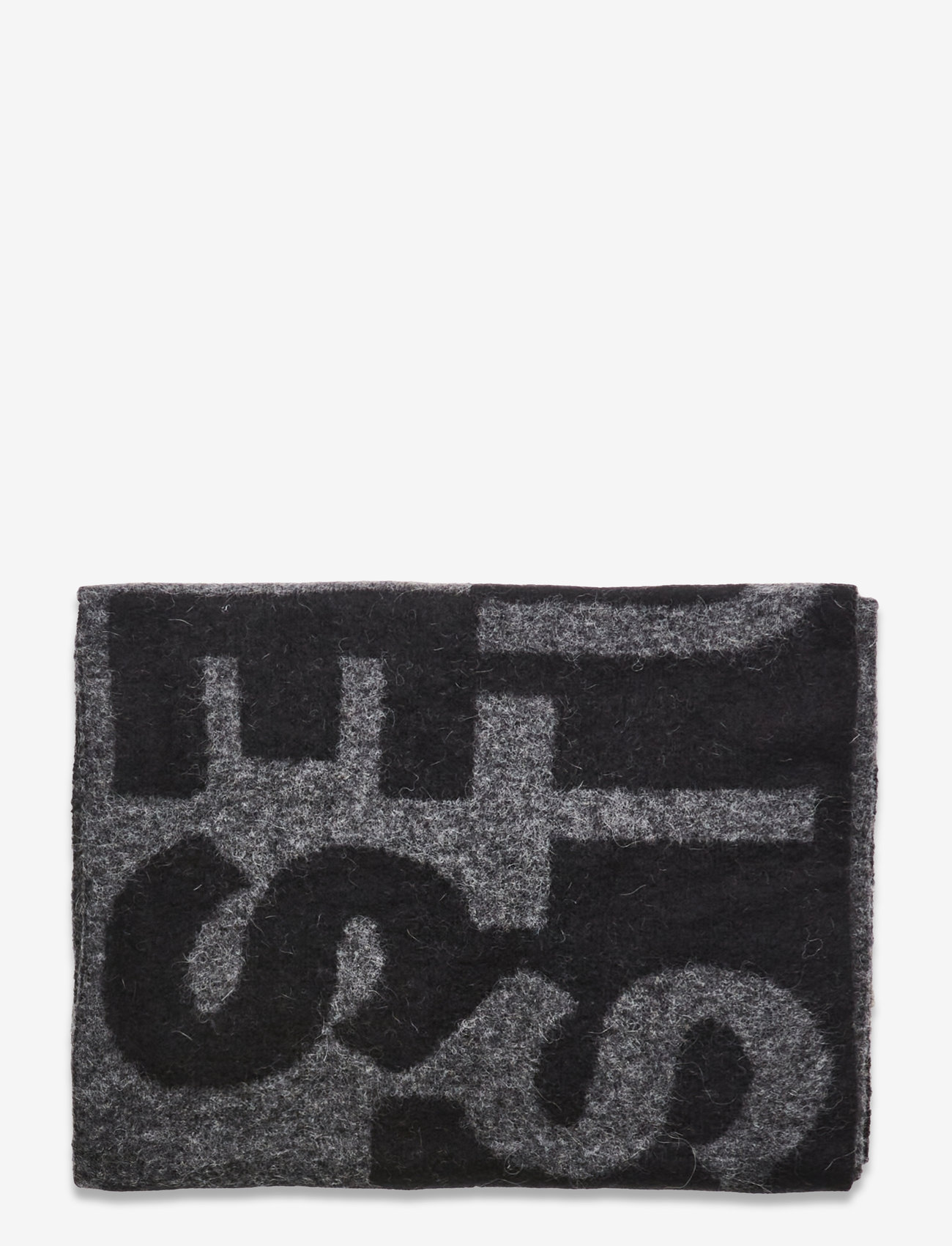 Gestuz - AlphaGZ Scarf - accessories - charcoal melange/deepblack - 1