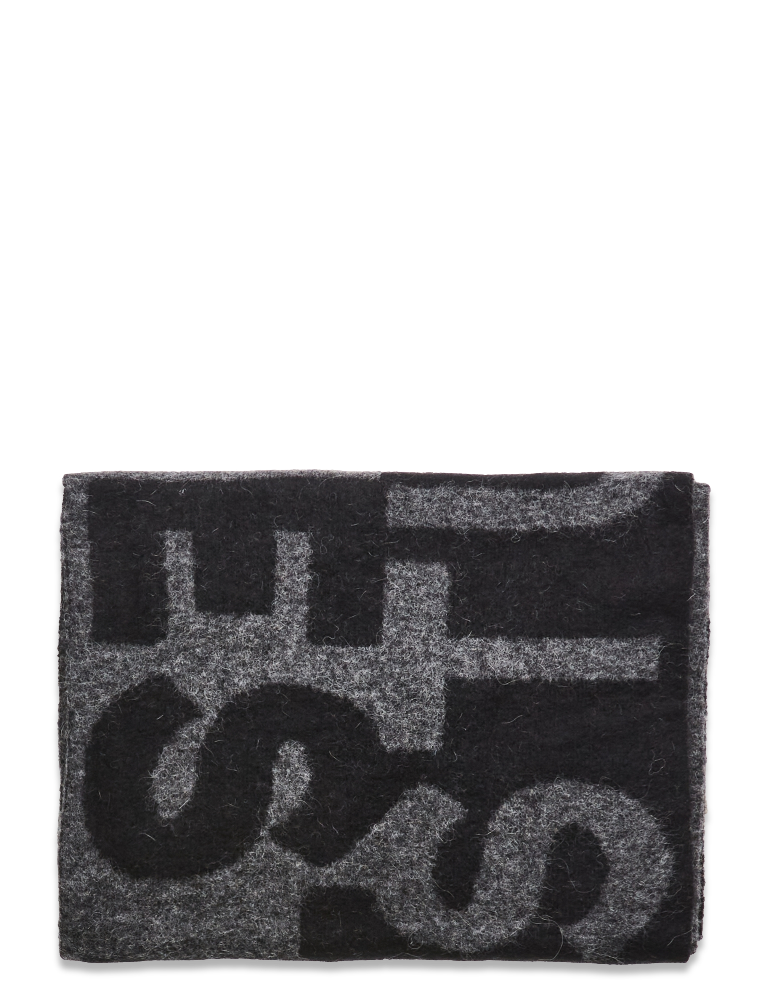 Gestuz - AlphaGZ Scarf - accessories - charcoal melange/deepblack - 2