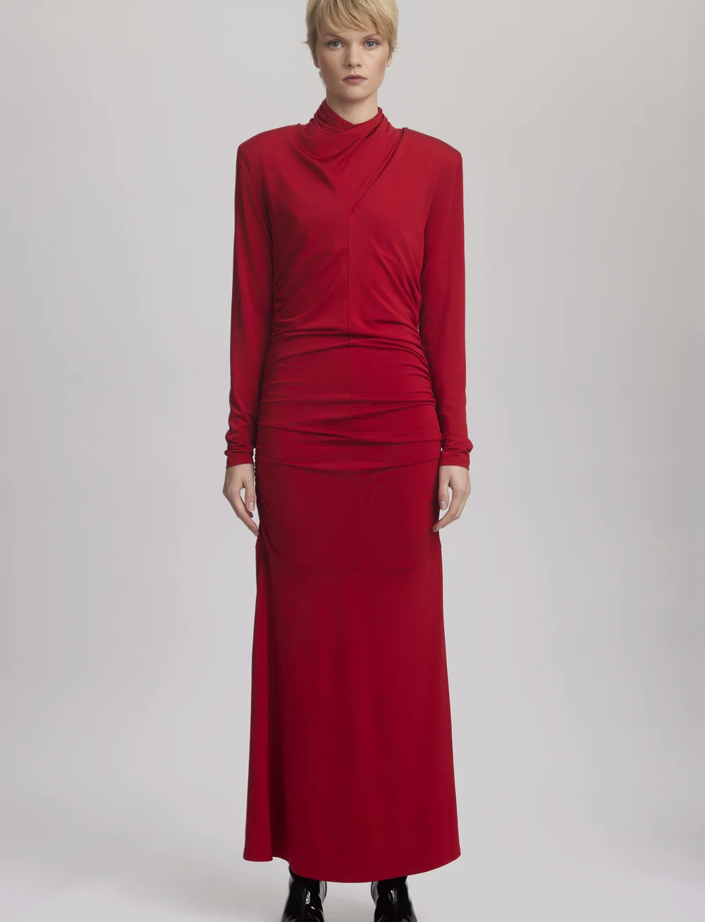 Gestuz - SoffiGZ P long dress - maksikleidid - haute red - 3