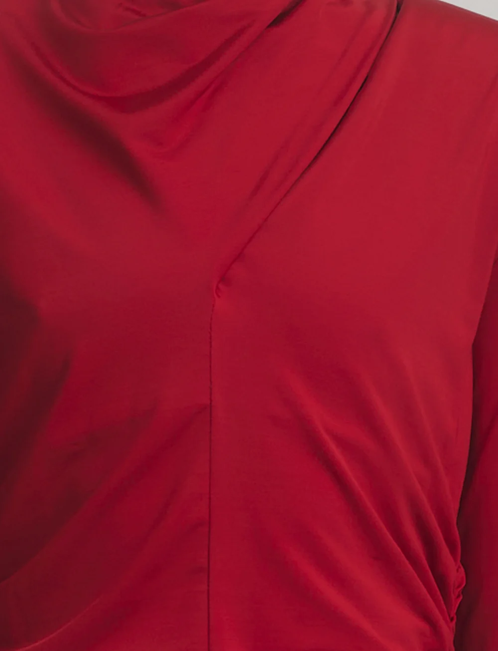 Gestuz - SoffiGZ P long dress - maksikleidid - haute red - 5