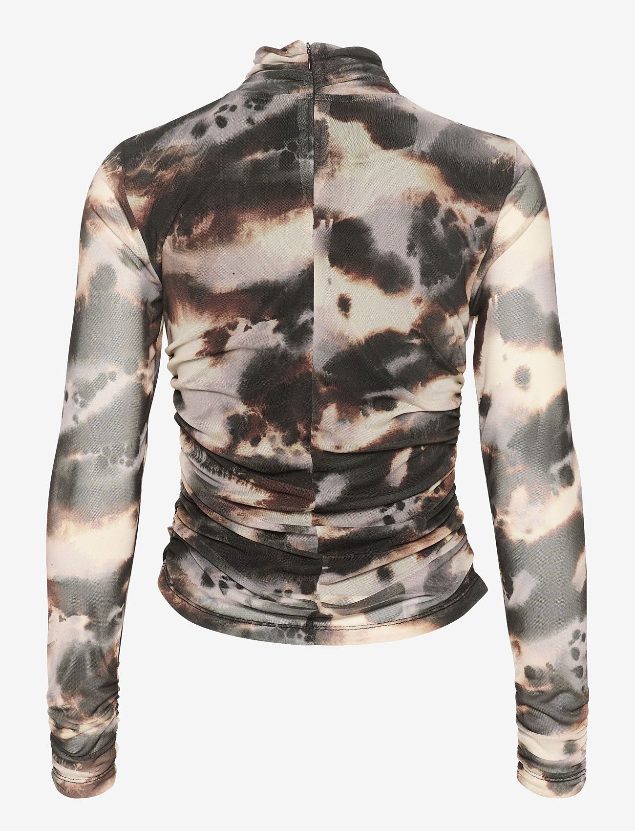 Gestuz - BehkaGZ P mesh top - brown batic - 1