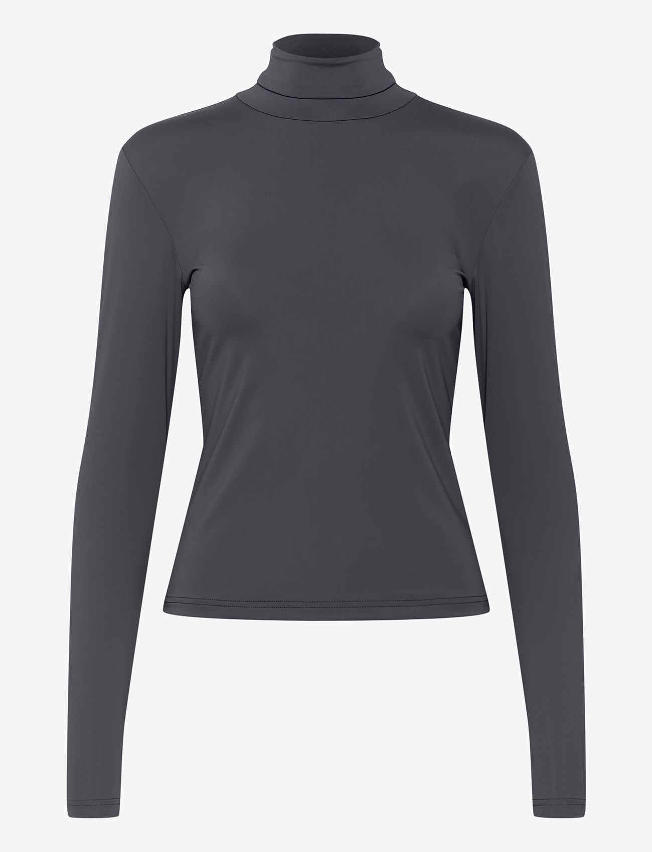 Gestuz - SanyaGZ ls high neck - sügisesed riided - gray pinstripe - 1