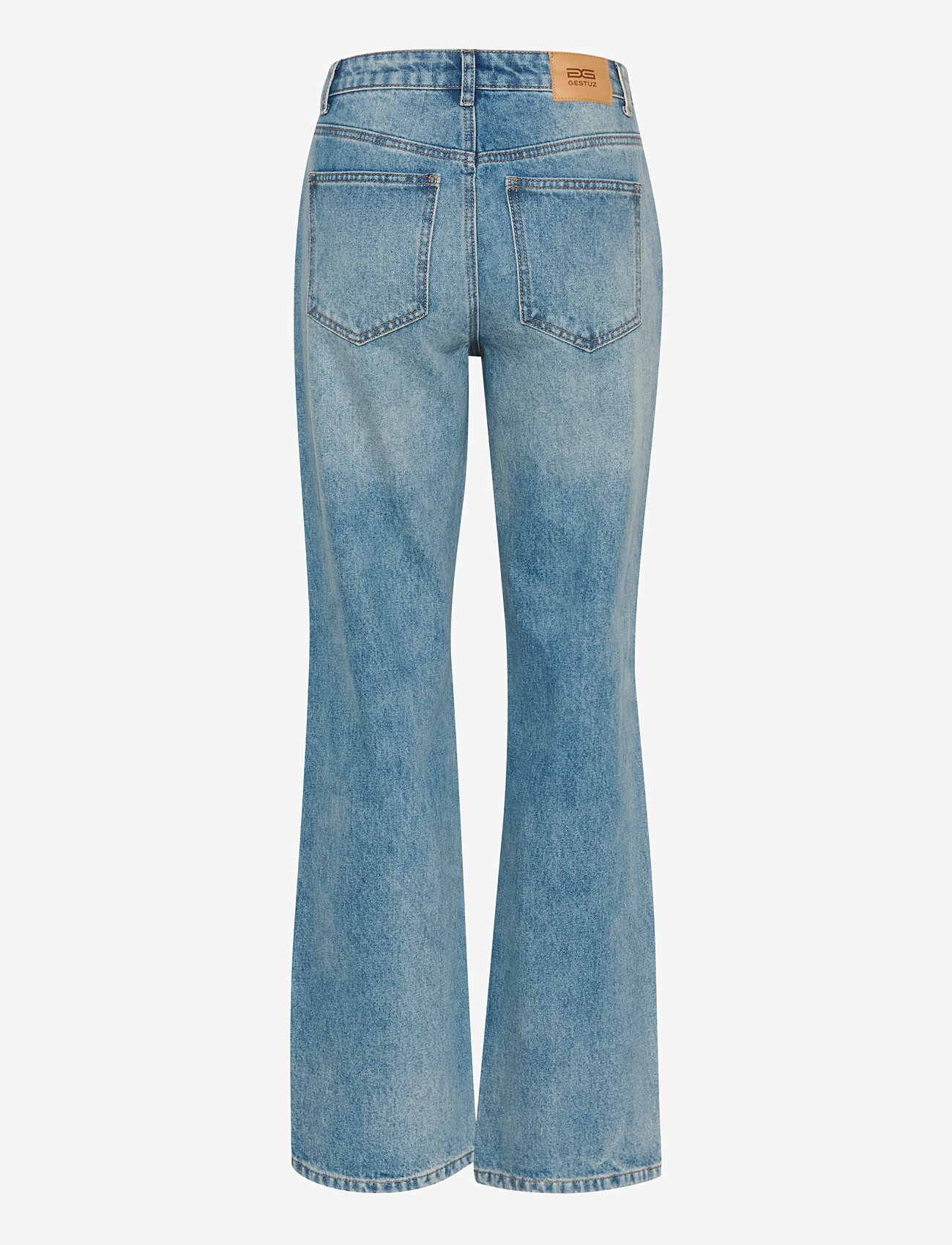 Gestuz - KathaGZ HW straight jeans - straight jeans - mid blue washed - 2