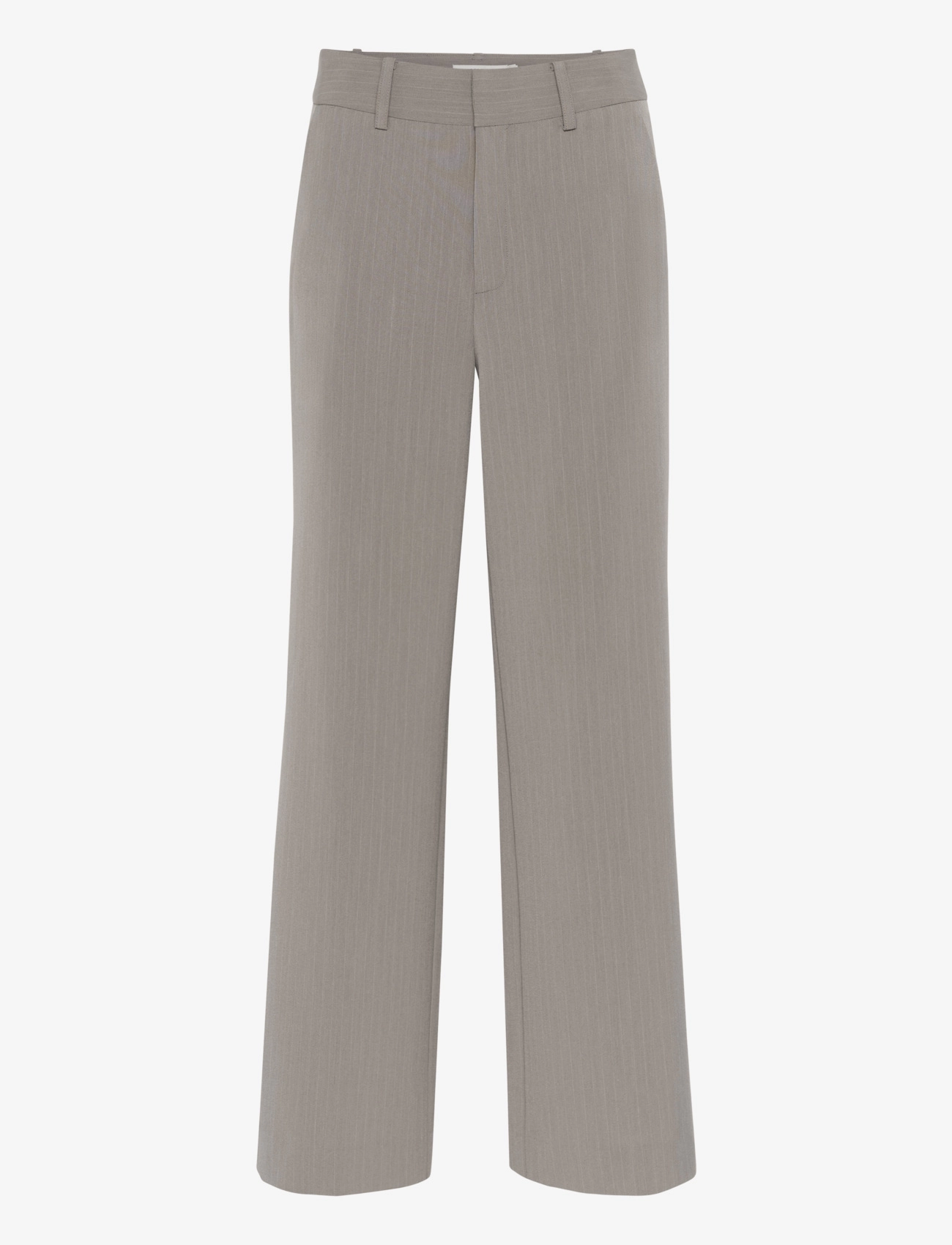 GESTUZ Joellegz Mel. Pinstripe Mw Hosen Beige - 32 - Damen