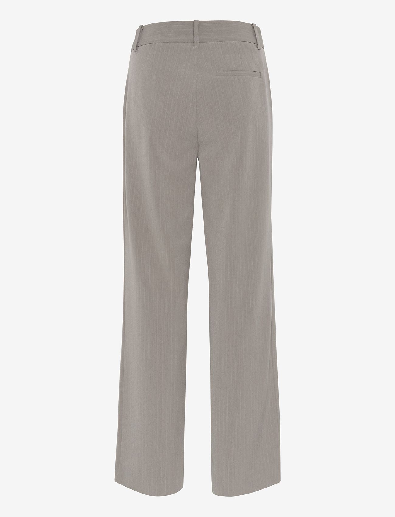 Gestuz - JoelleGZ mel. pinstripe MW pants - formell - rock ridge pinstripe - 2