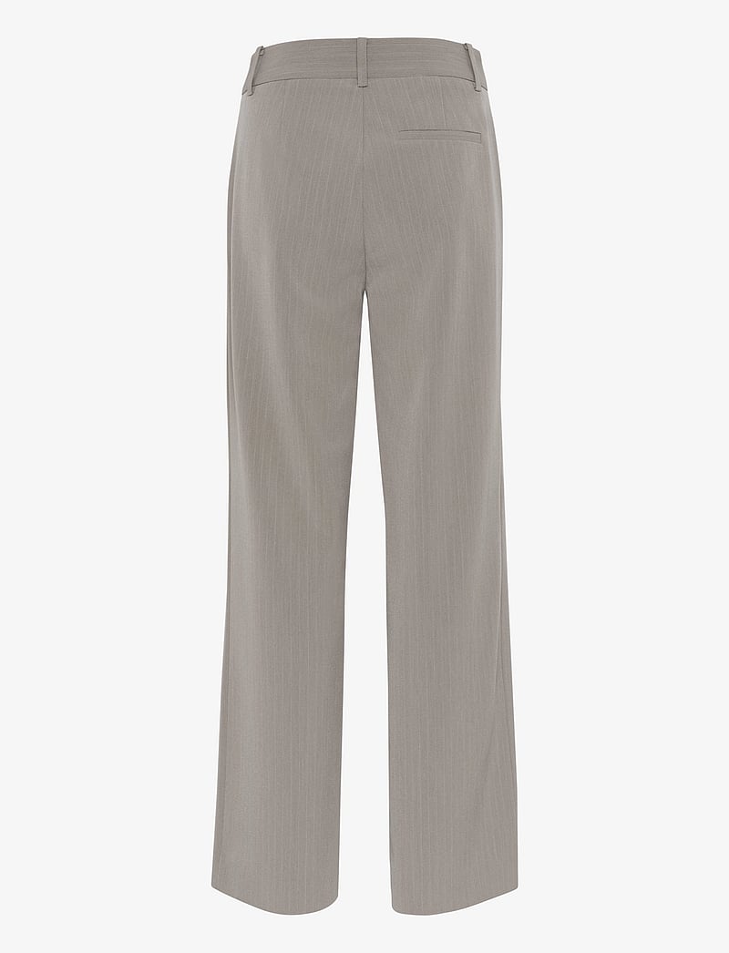 Gestuz - JoelleGZ mel. pinstripe MW pants - formell - rock ridge pinstripe - 2