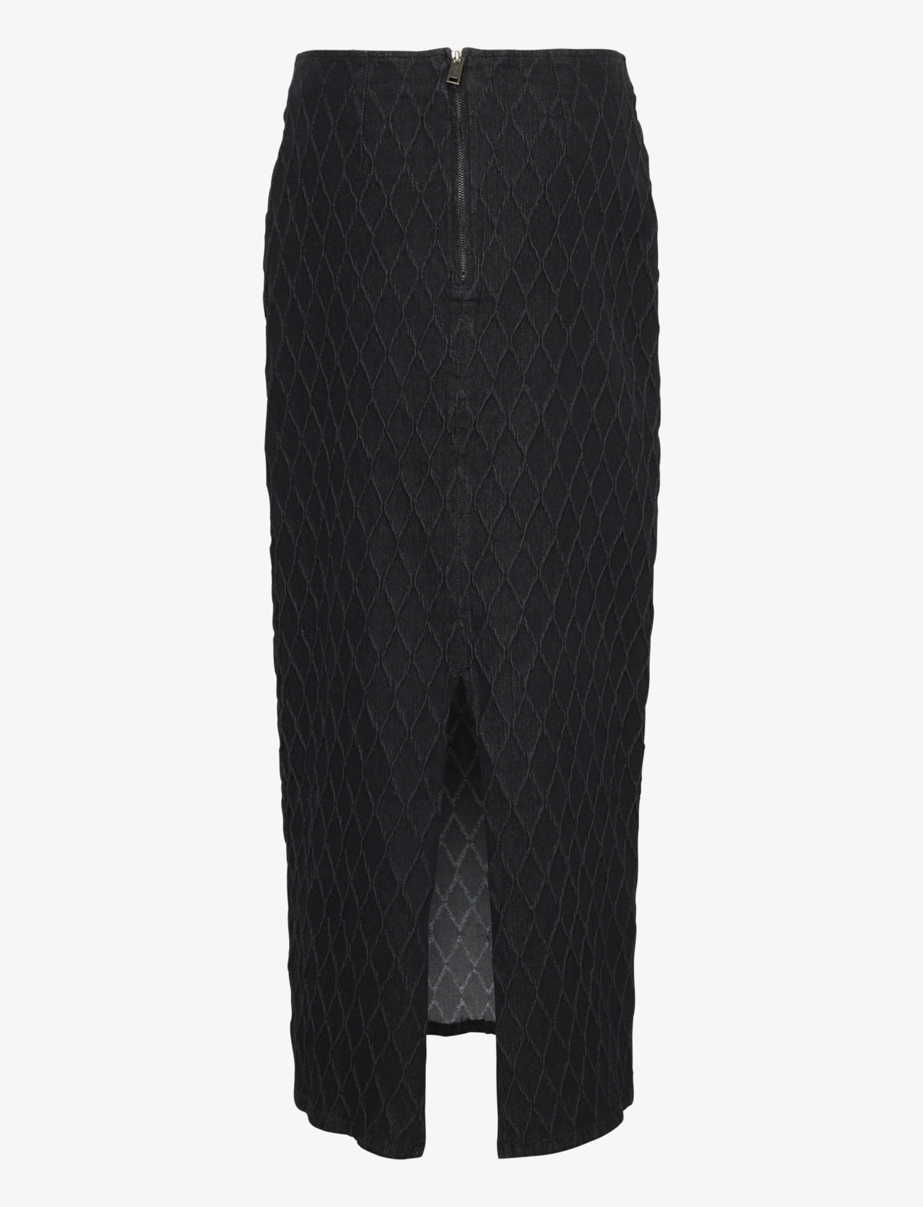 Gestuz - RozerinGZ long skirt - maxi pils - dark black wash - 2