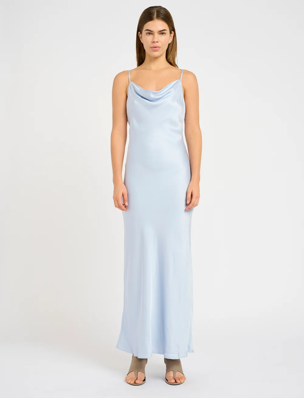 Gestuz - SachinaGZ strap dress - evening dresses - heather - 3