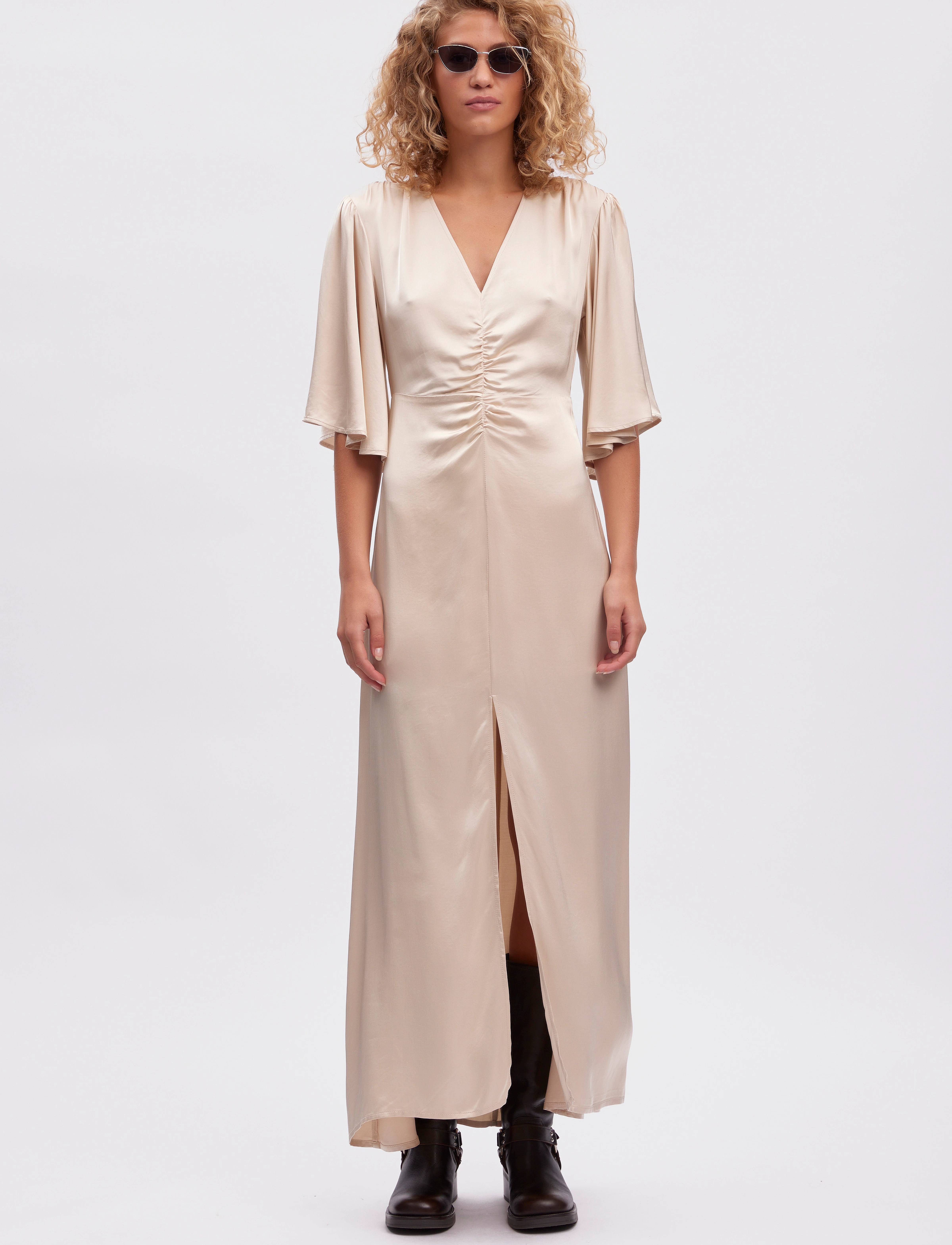 Gestuz - SachiGZ dress - midi kjoler - birch - 3