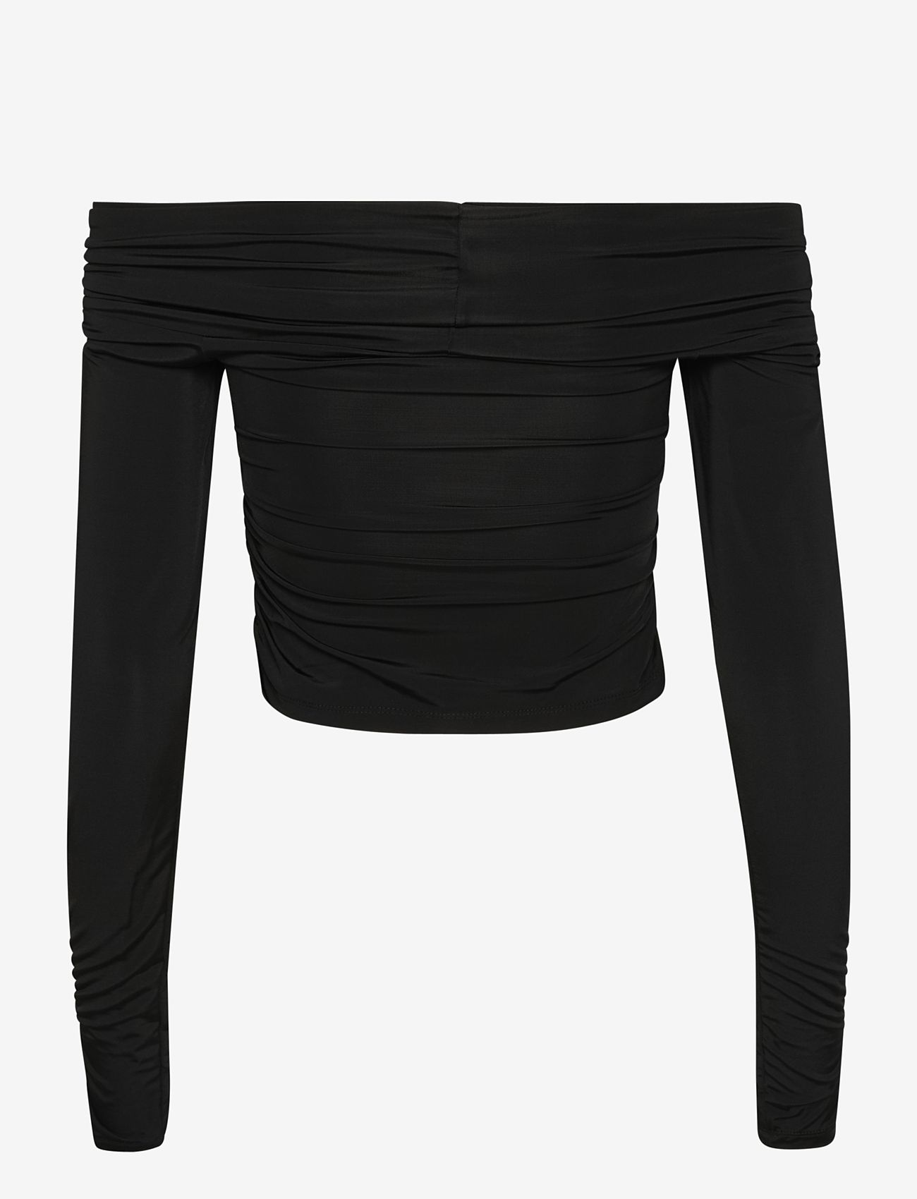 Gestuz - SammyGZ ls top - crop tops - black - 2