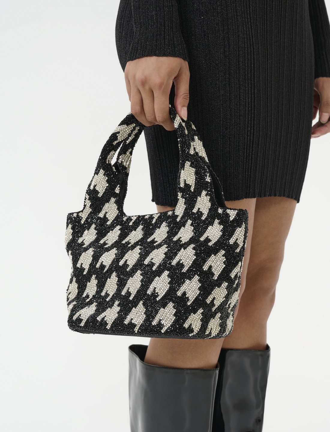 Gestuz - RhinnaGZ bag - special occasions - black/silver glitter - 0