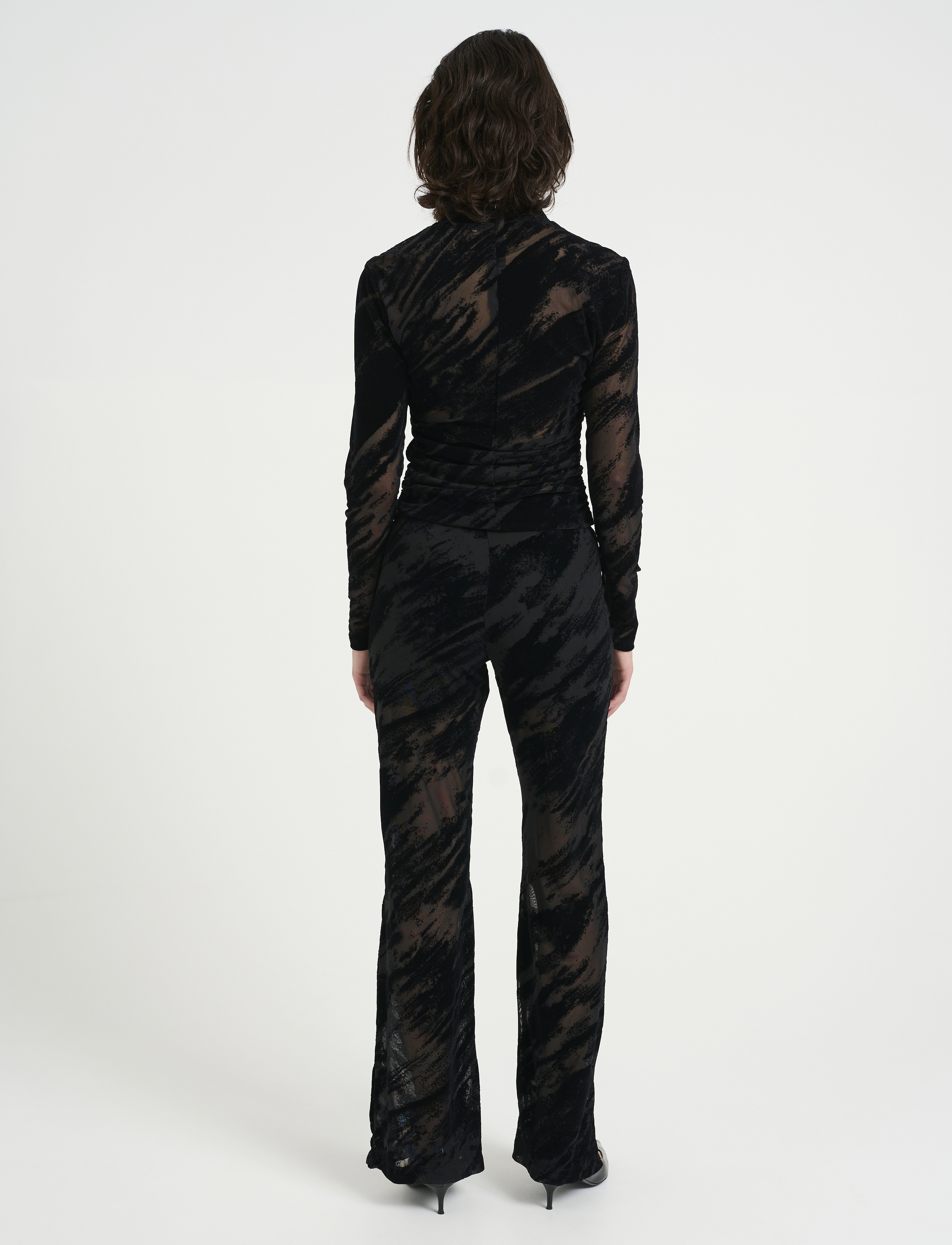 Gestuz - FlikkaGZ HW flared legging - black - 4